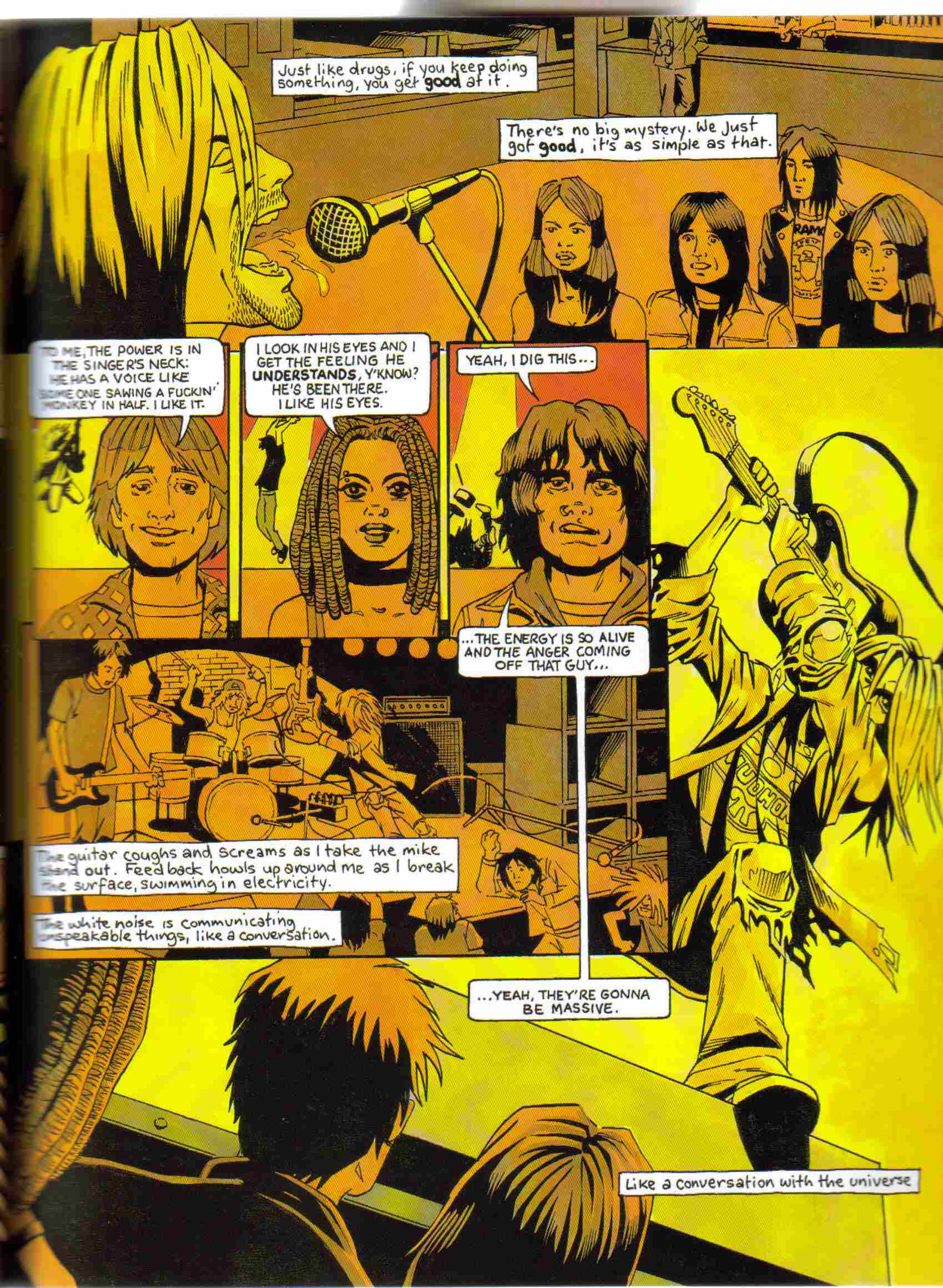 Read online GodSpeed: The Kurt Cobain Graphic comic -  Issue # TPB - 28