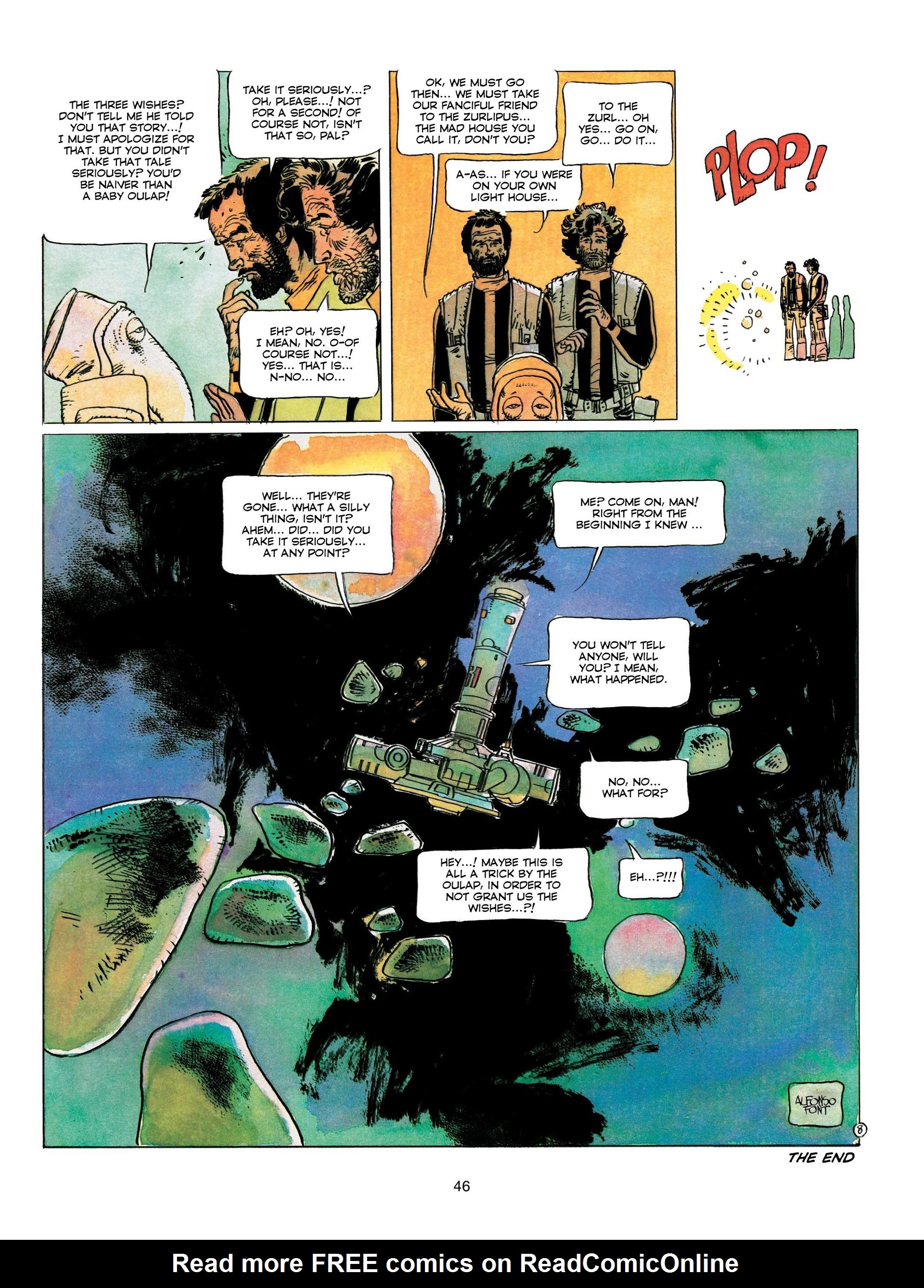 Read online Clarke and Kubrick comic -  Issue #1 - 47