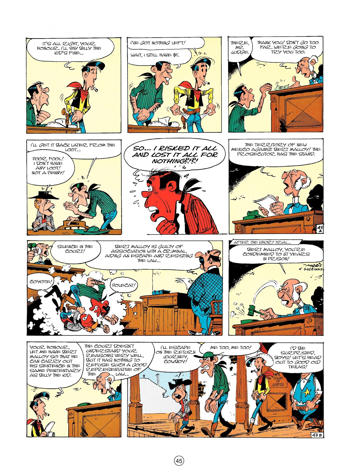 A Lucky Luke Adventure issue 18 - Page 45