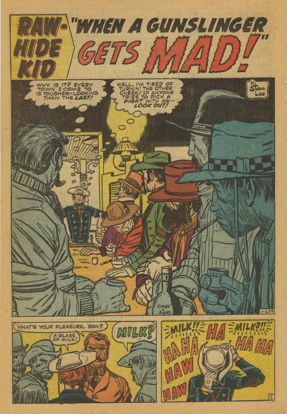 Read online The Rawhide Kid comic -  Issue #28 - 28