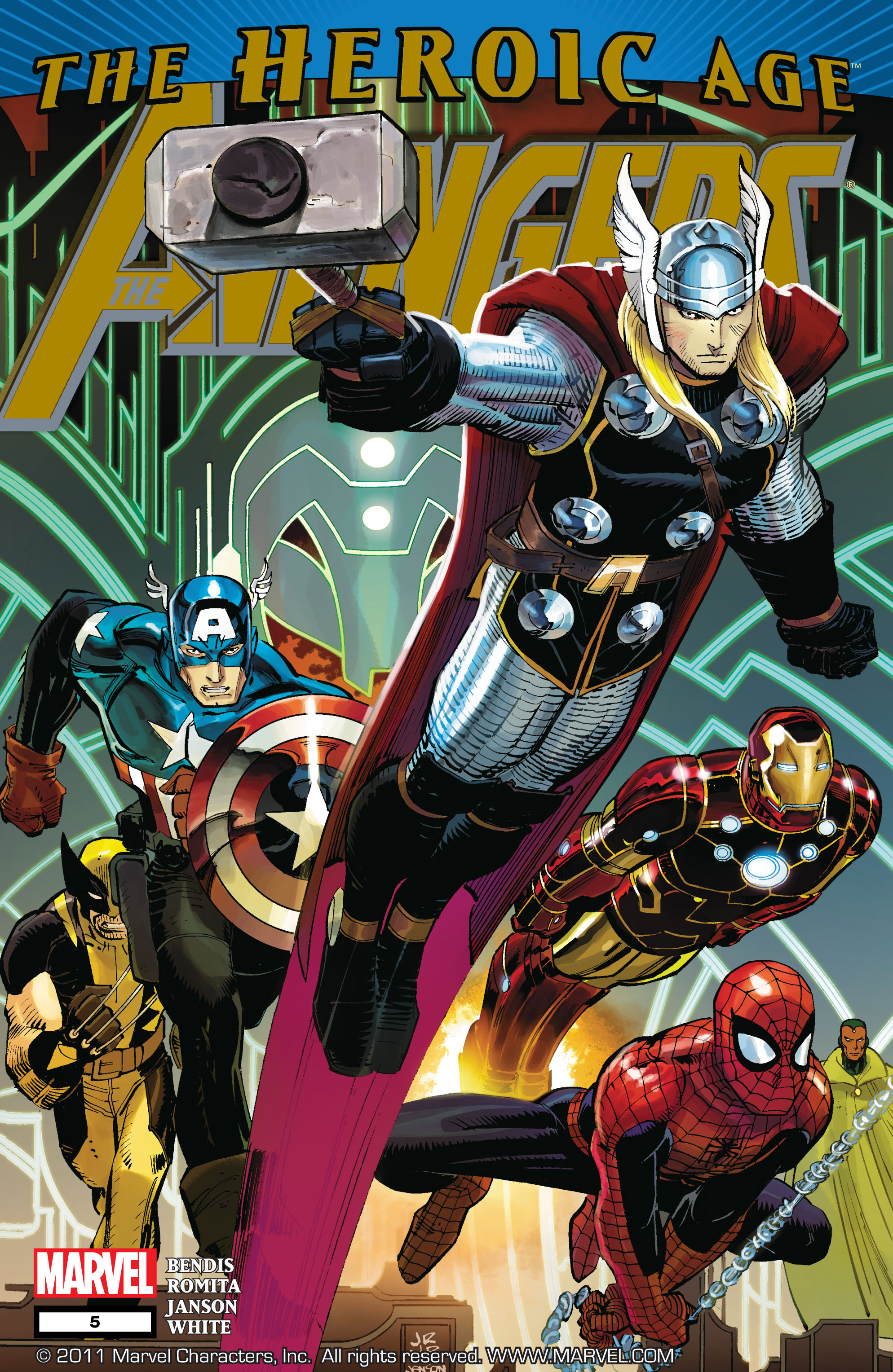 Read online Avengers (2010) comic -  Issue #5 - 1