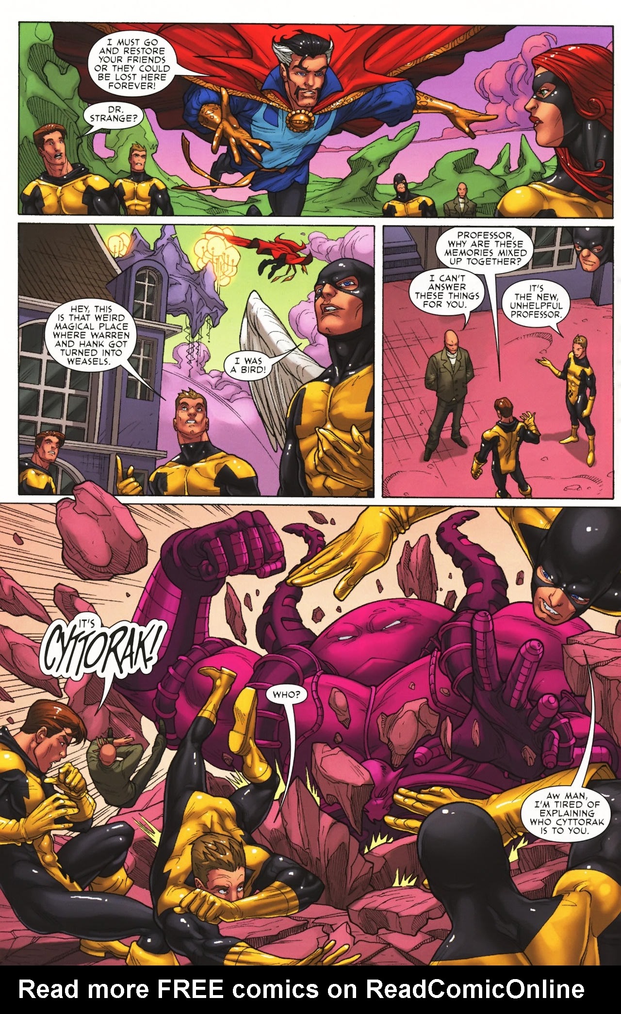 Read online X-Men: First Class Finals comic -  Issue #4 - 10