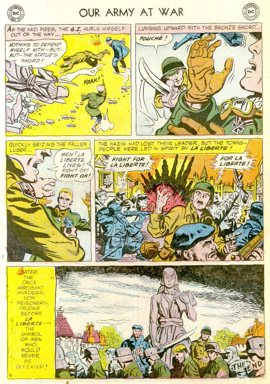 Read online Our Army at War (1952) comic -  Issue #41 - 19