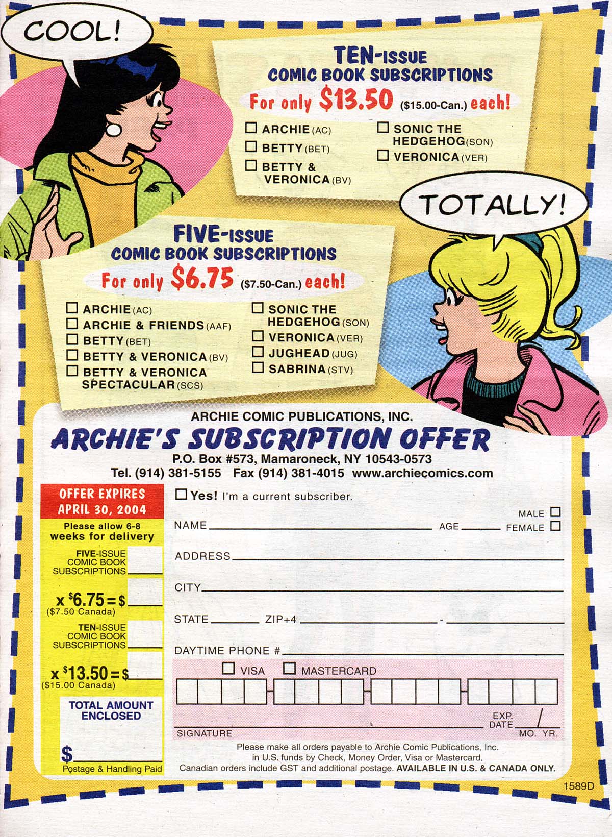 Read online Betty and Veronica Digest Magazine comic -  Issue #146 - 58