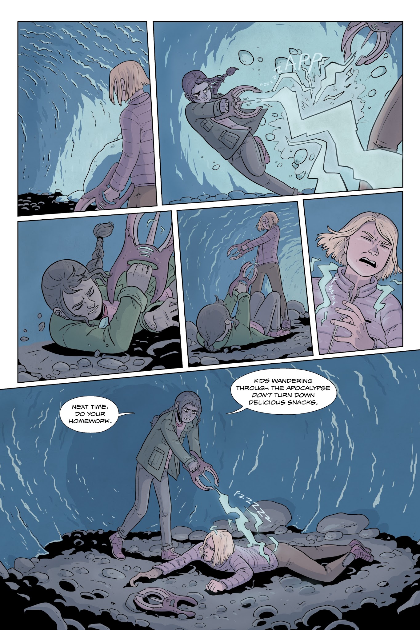 Read online Lifeformed: Cleo Makes Contact comic -  Issue # TPB - 148