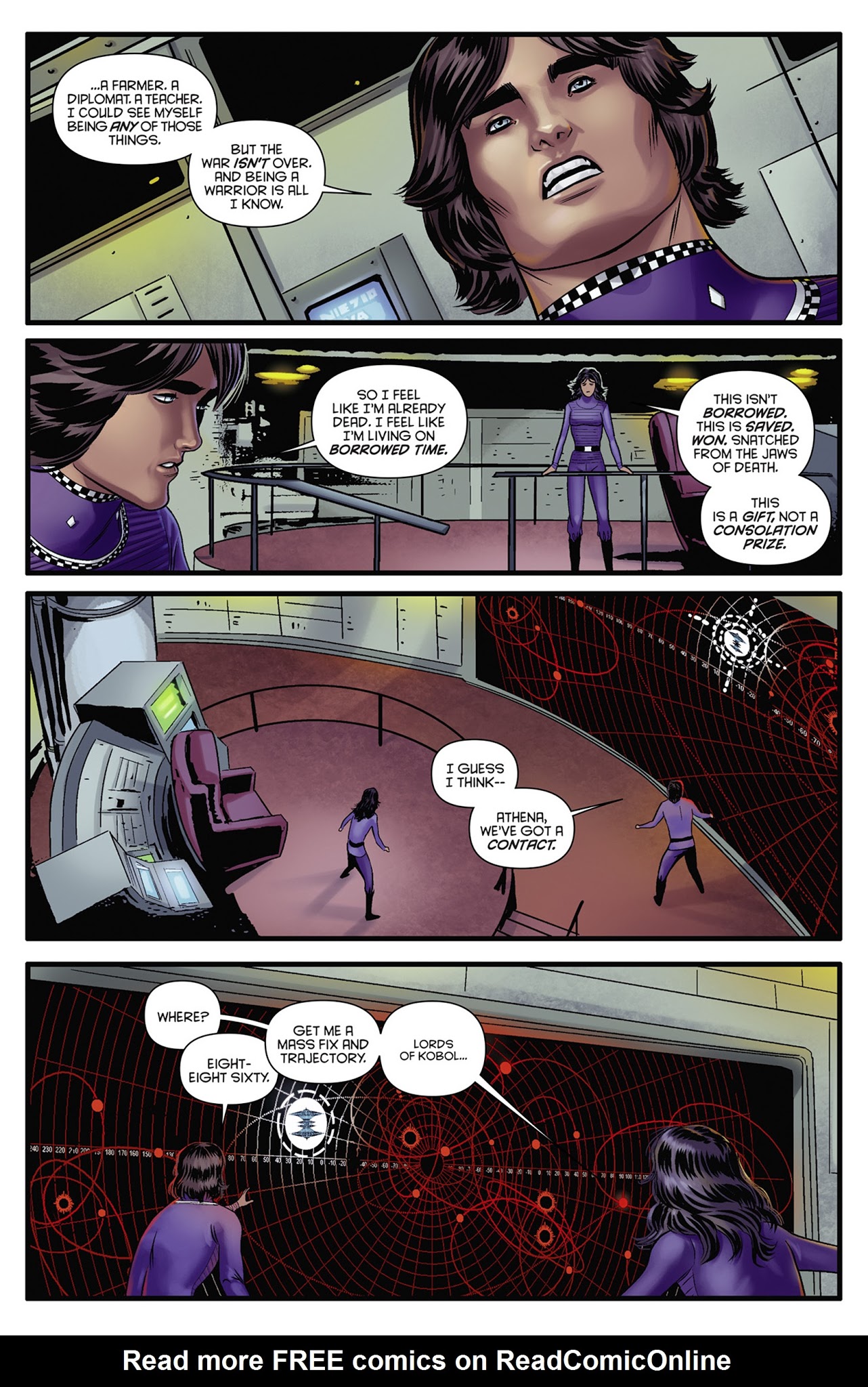 Read online Classic Battlestar Galactica: The Death of Apollo comic -  Issue #5 - 20
