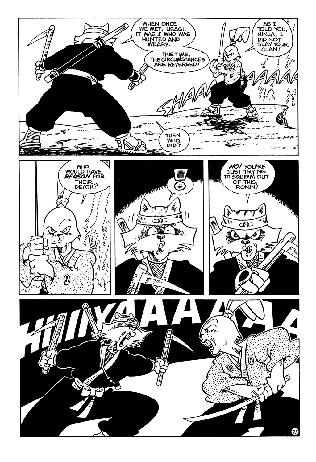 Usagi Yojimbo (1987) Issue #14 #21 - English 23