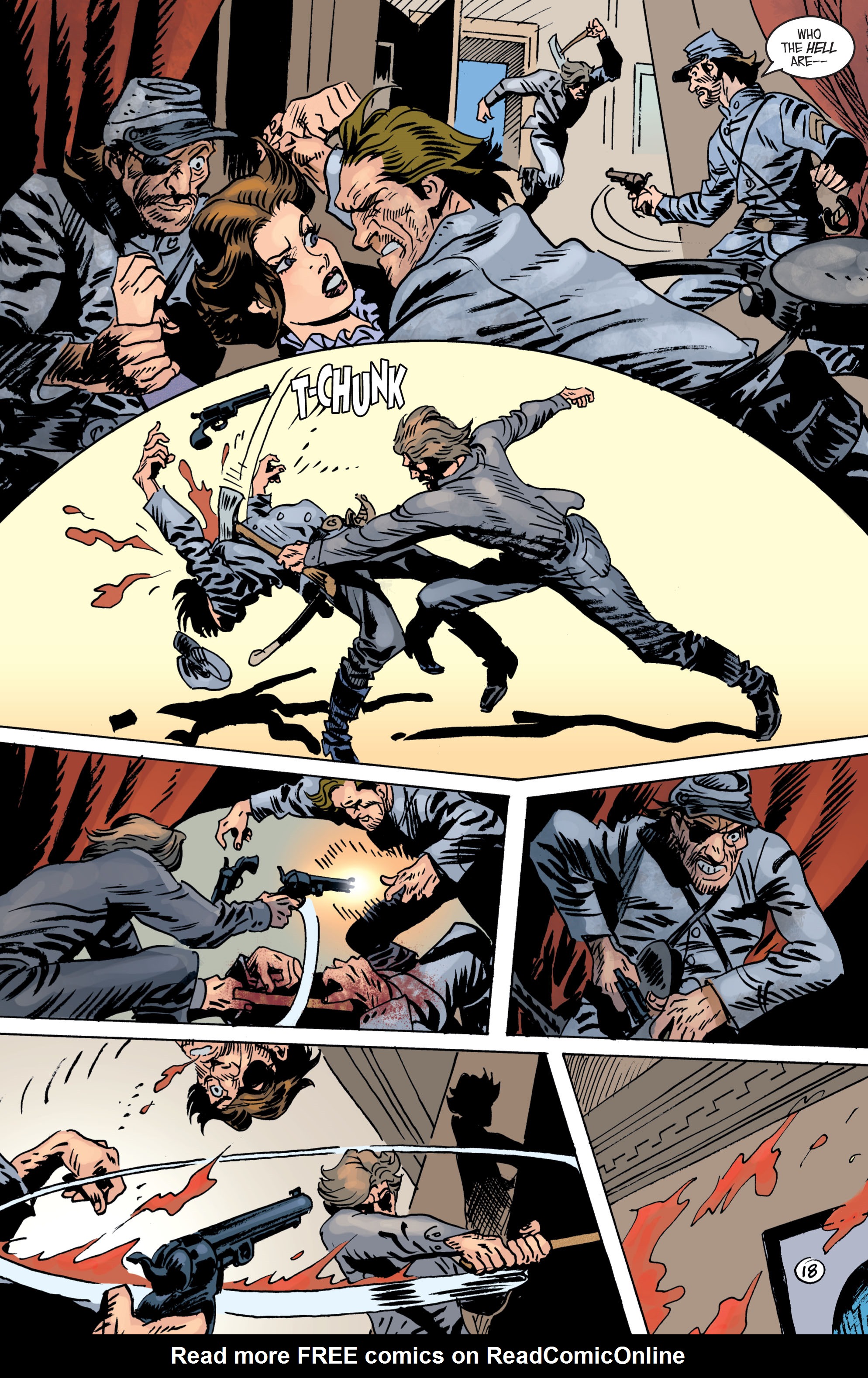 Read online Jonah Hex (2006) comic -  Issue #13 - 19