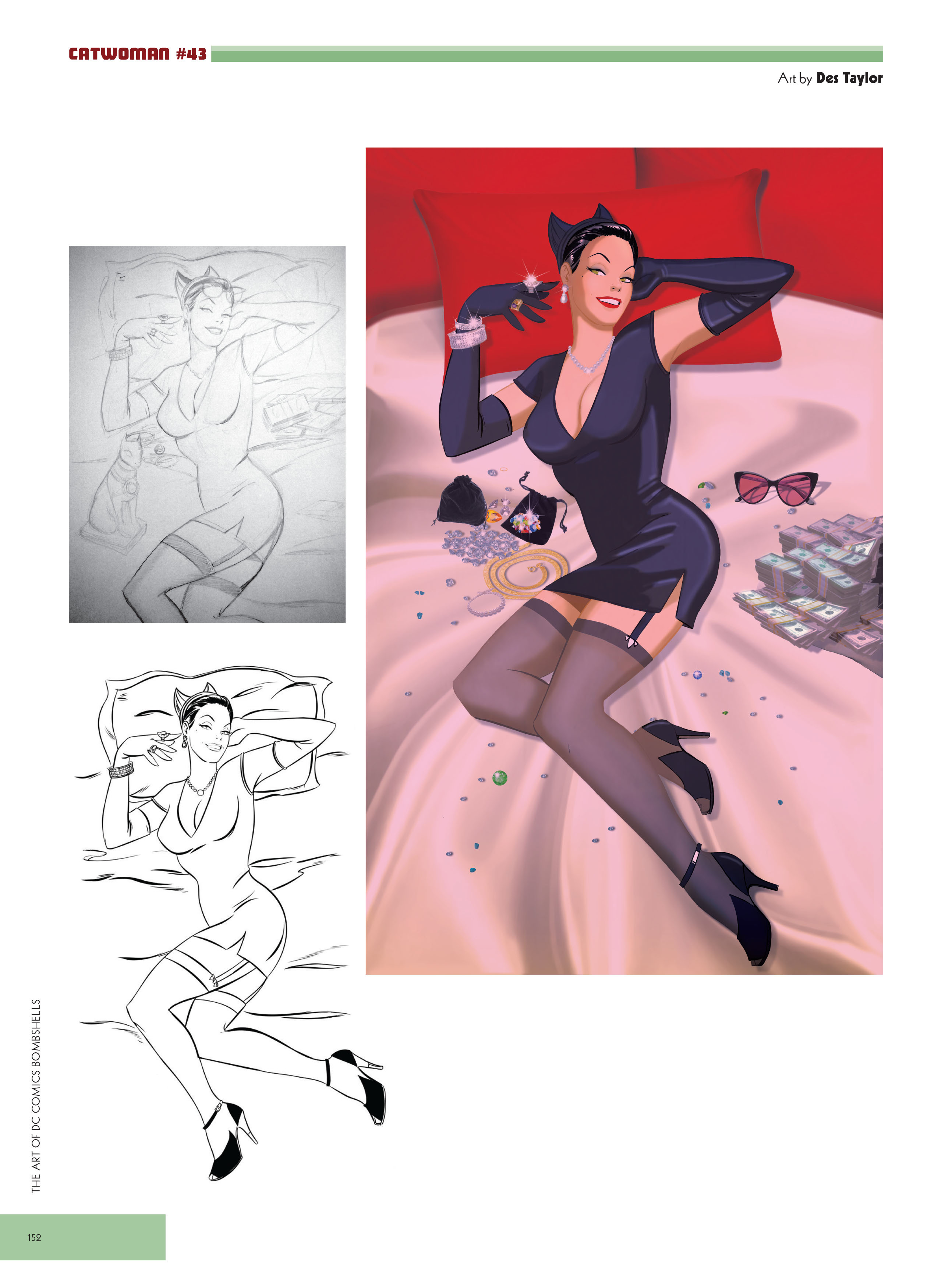 Read online The Art of DC Comics Bombshells comic -  Issue # TPB (Part 2) - 11