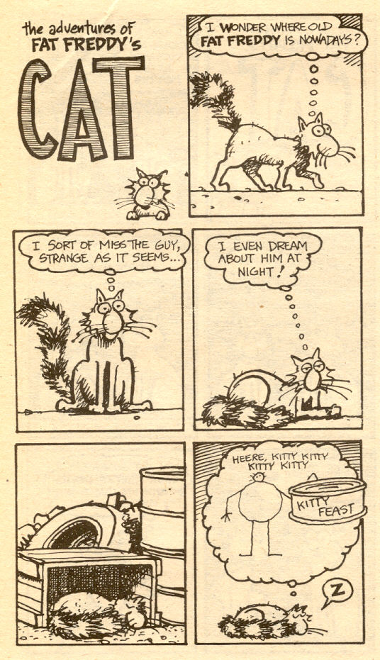 Read online Adventures of Fat Freddy's Cat comic -  Issue #2 - 39