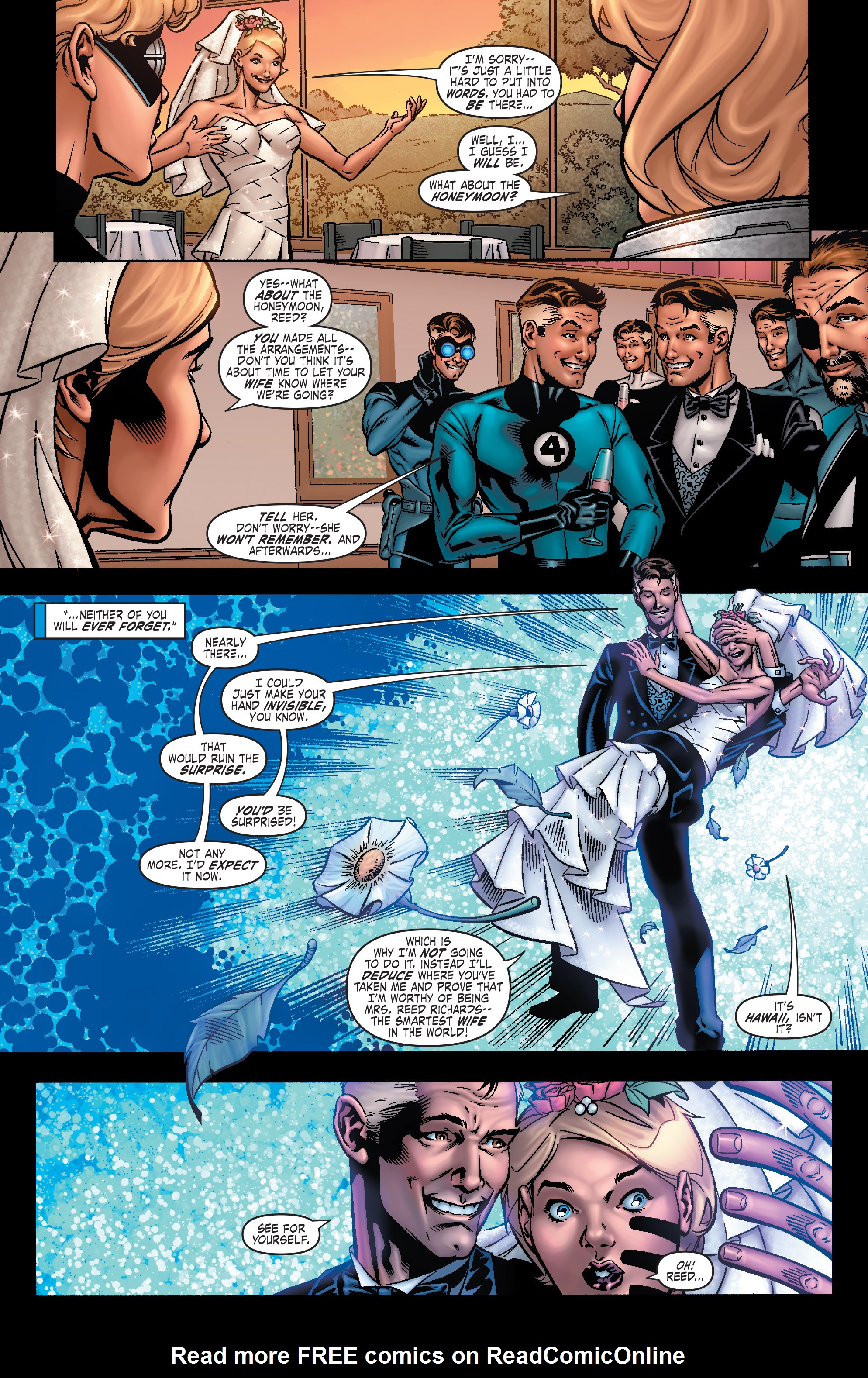 Read online Fantastic Four: The Wedding Special comic -  Issue # Full - 21