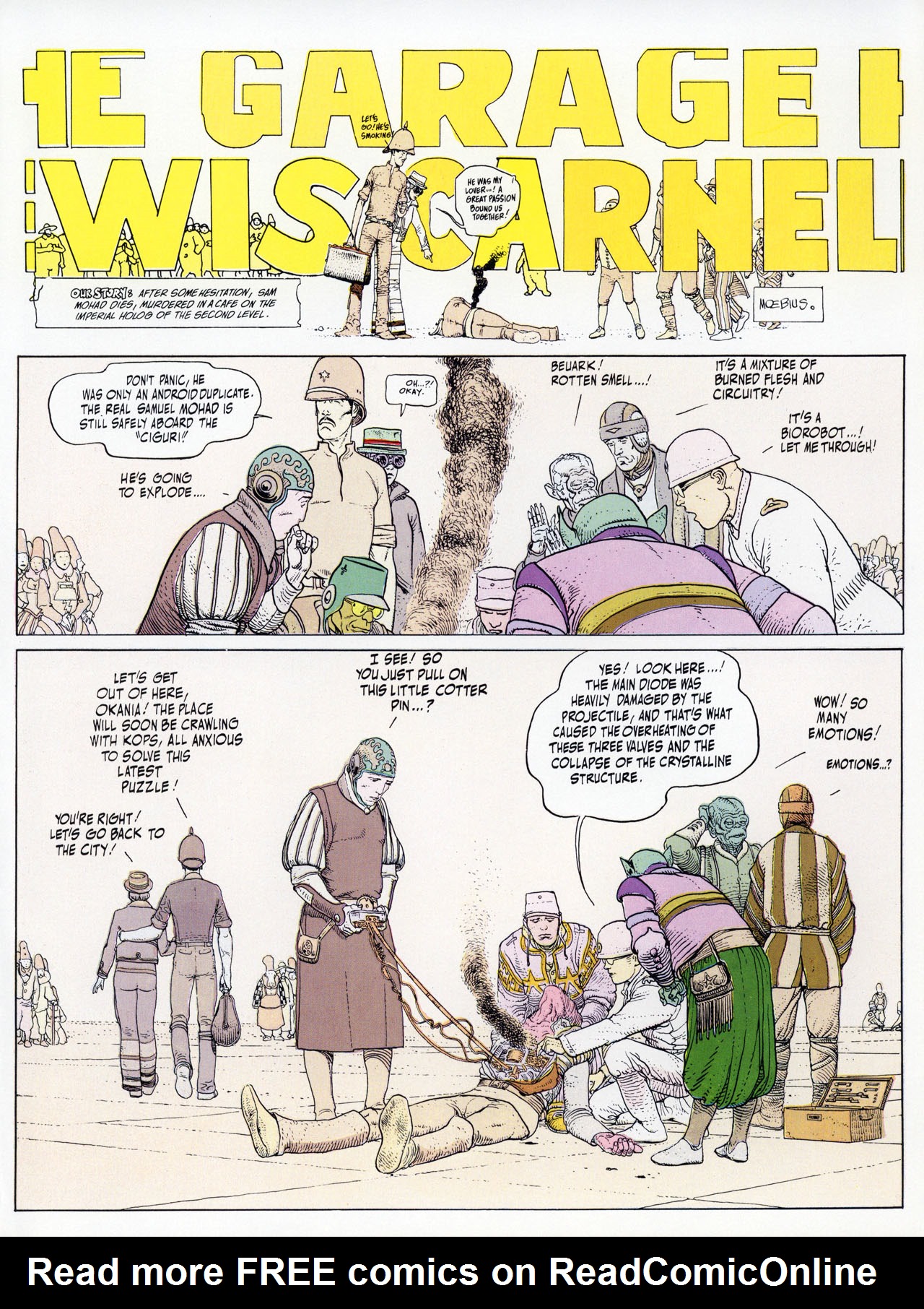 Read online Epic Graphic Novel: Moebius comic -  Issue # TPB 3 - 73