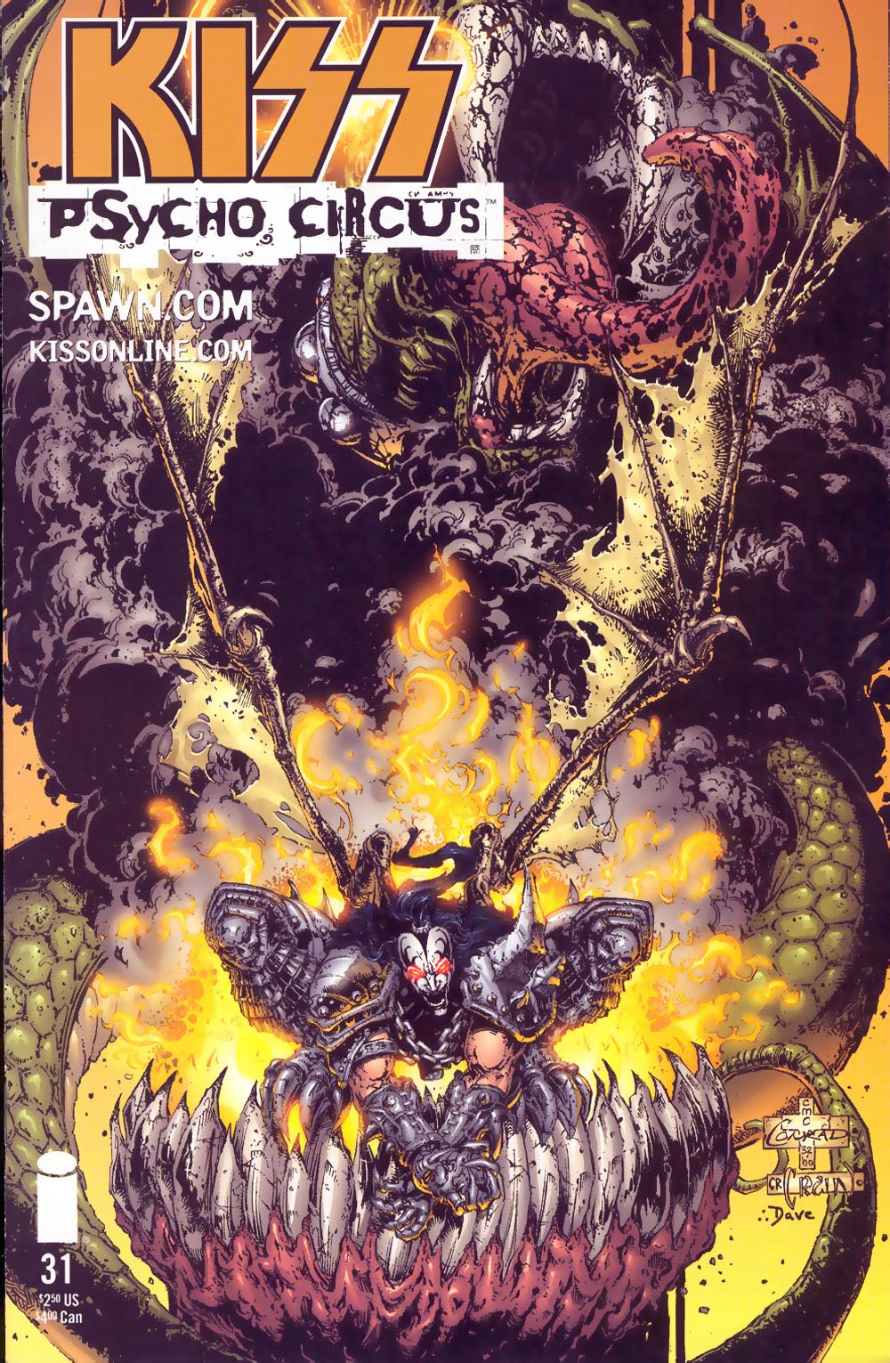 Read online KISS: Psycho Circus comic -  Issue #31 - 1
