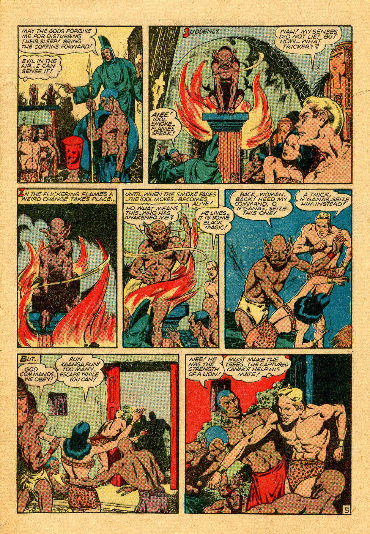Read online Jungle Comics comic -  Issue #69 - 7