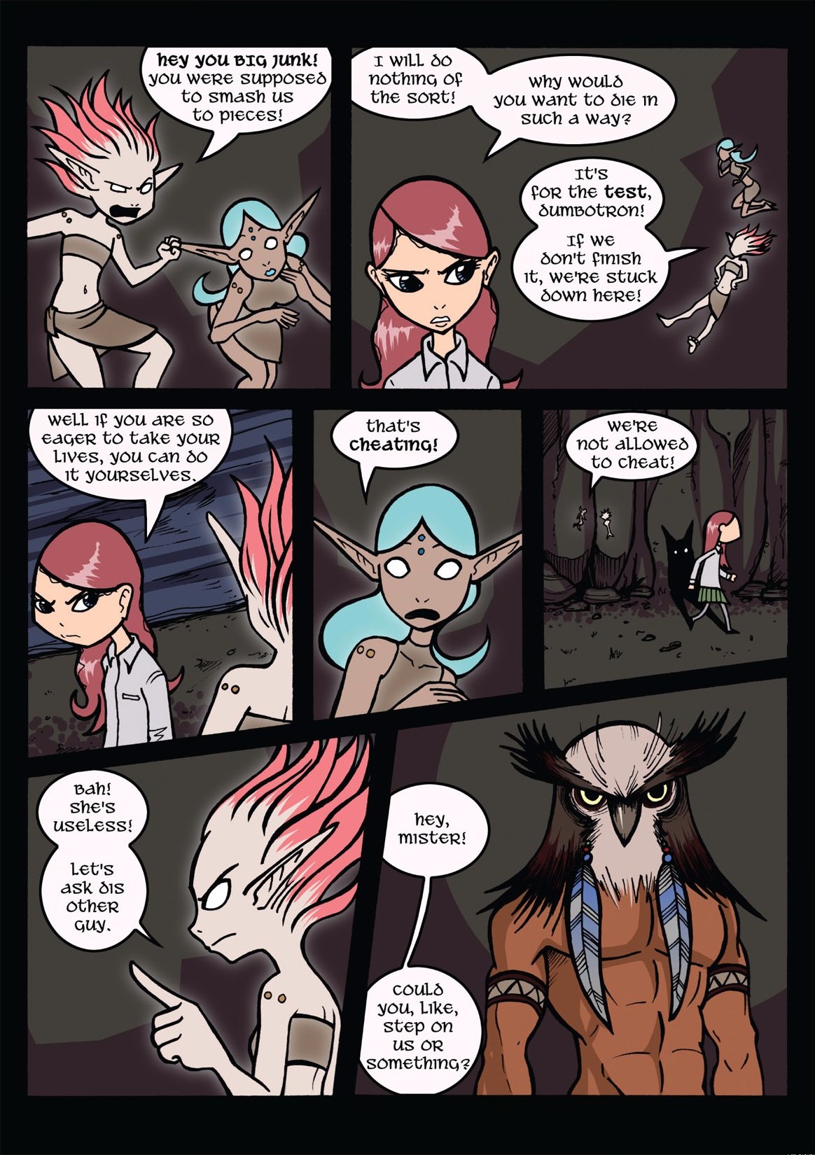 Read online Gunnerkrigg Court comic -  Issue # TPB 1 (Part 2) - 53