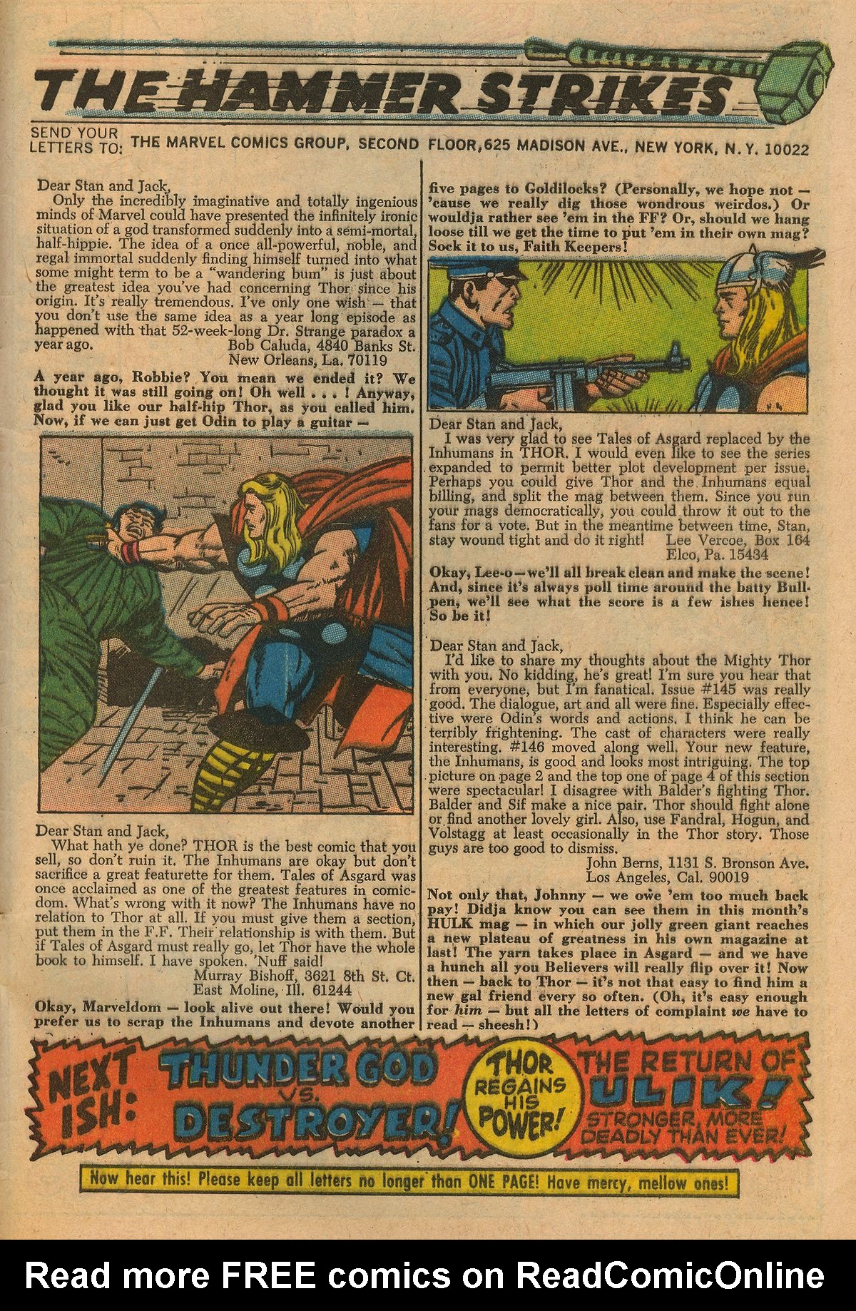 Read online Thor (1966) comic -  Issue #150 - 33