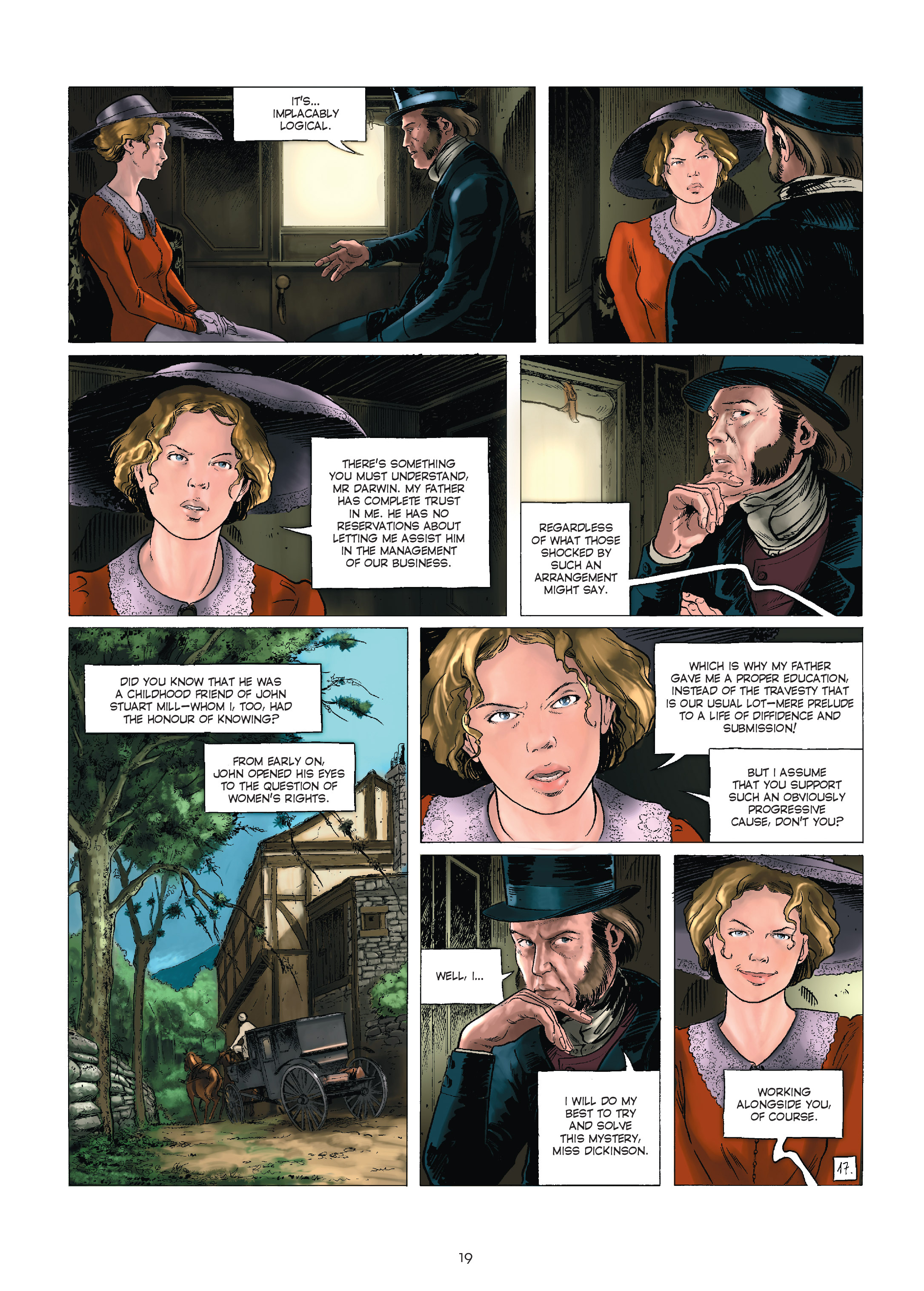 Read online Darwin's Diaries comic -  Issue #1 - 19