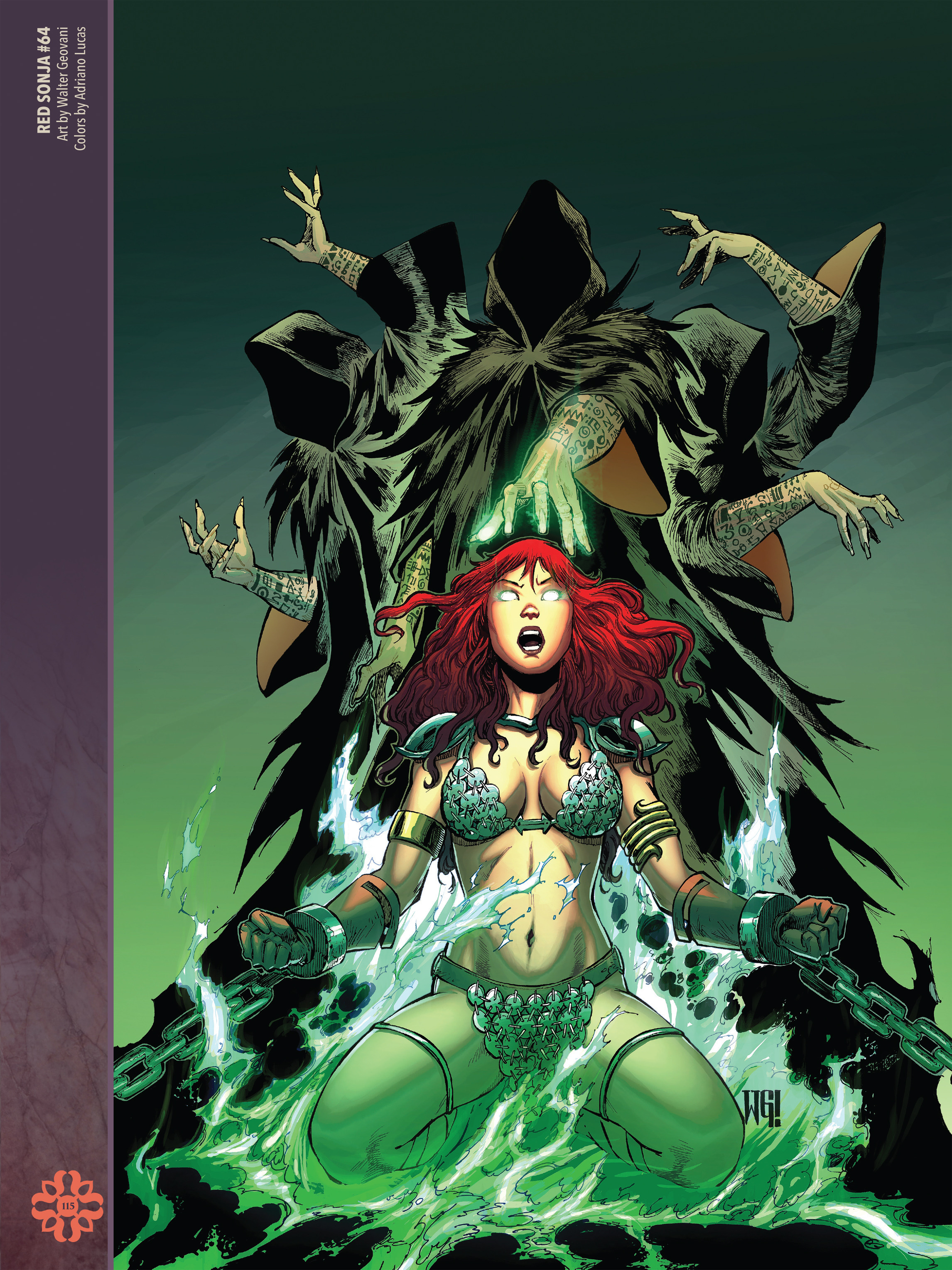 Read online The Art of Red Sonja comic -  Issue # TPB 2 (Part 2) - 16