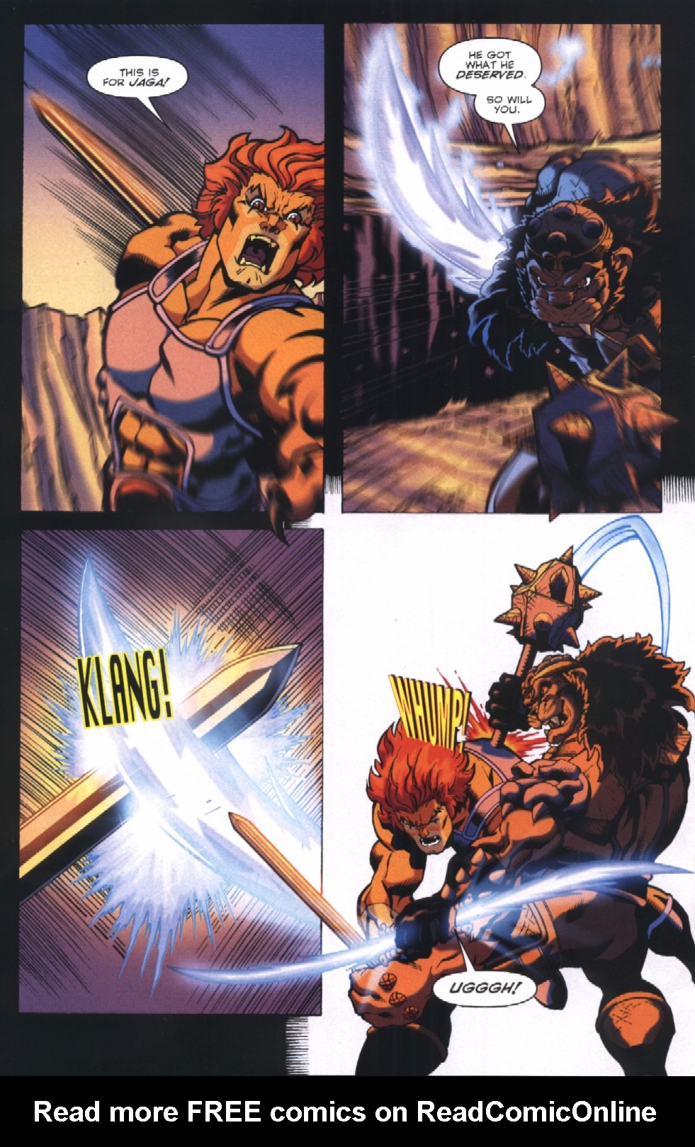 Read online ThunderCats (2002) comic -  Issue #5 - 17