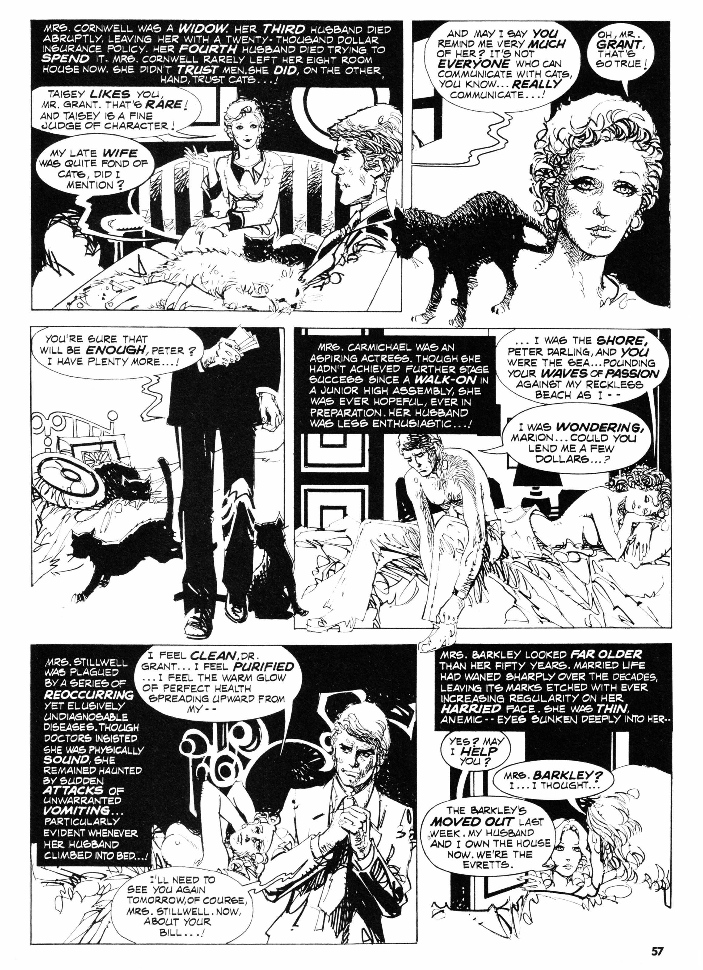 Read online Vampirella (1969) comic -  Issue #63 - 57