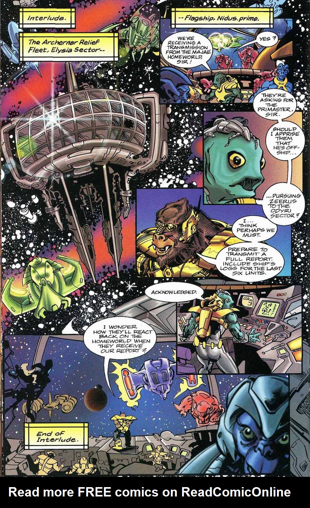 Read online Leonard Nimoy's Primortals (1995) comic -  Issue #11 - 13