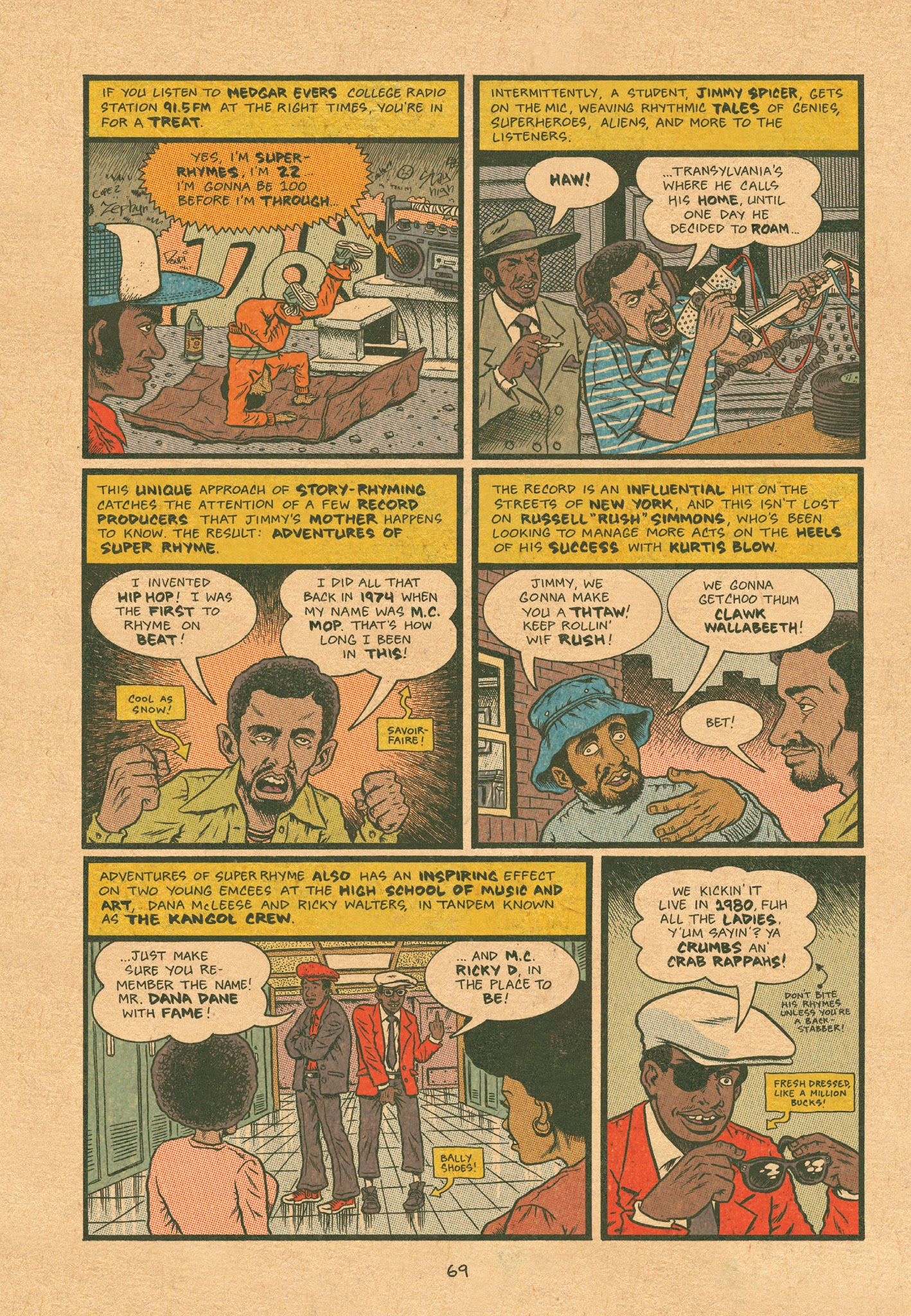 Read online Hip Hop Family Tree (2013) comic -  Issue # TPB 1 - 70