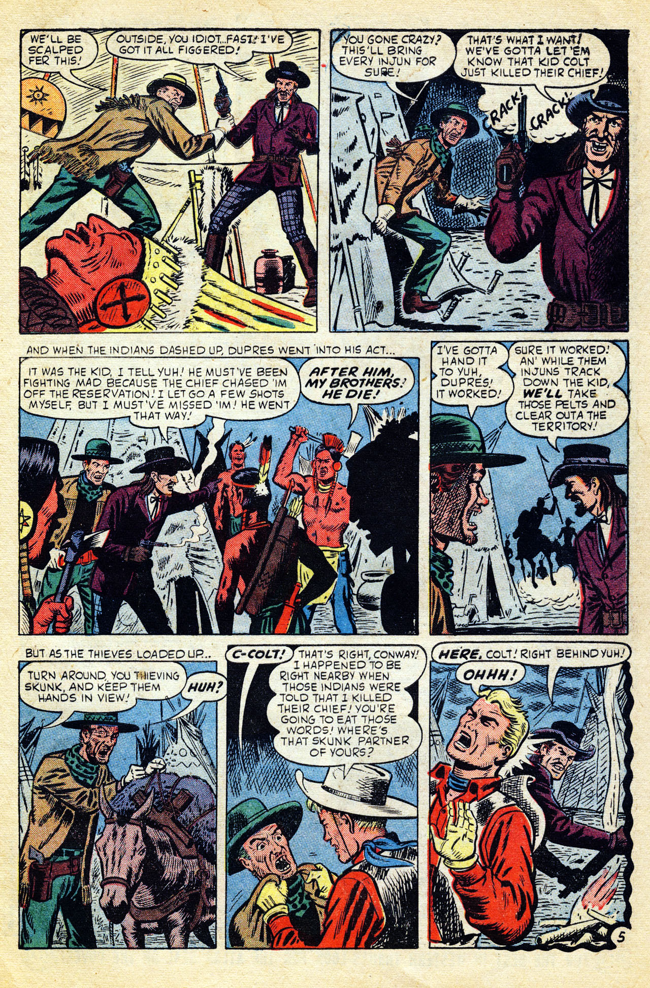 Read online Kid Colt Outlaw comic -  Issue #41 - 7