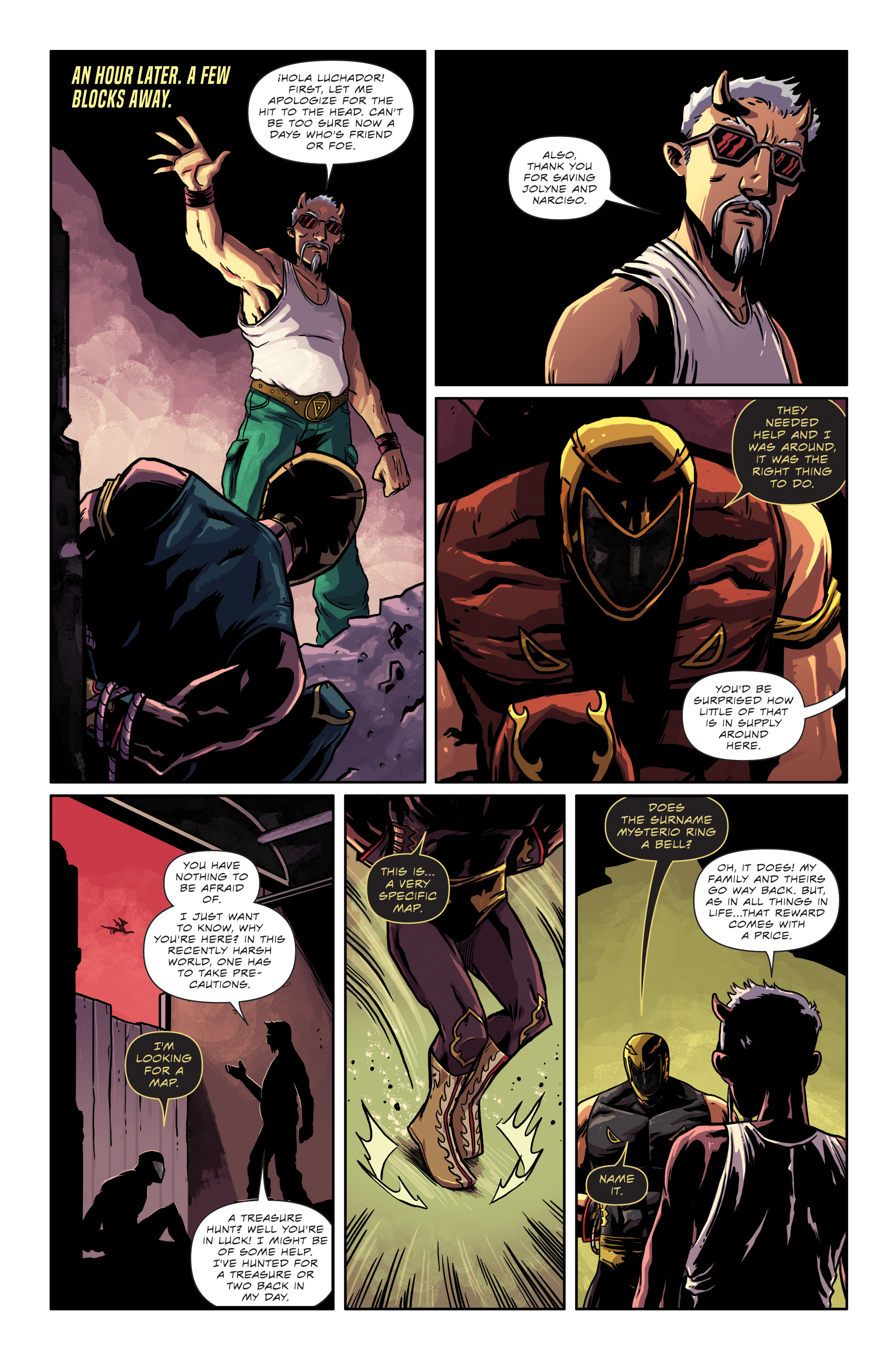 Read online Masked Republic Luchaverse: Tinieblas Jr comic -  Issue # Full - 17