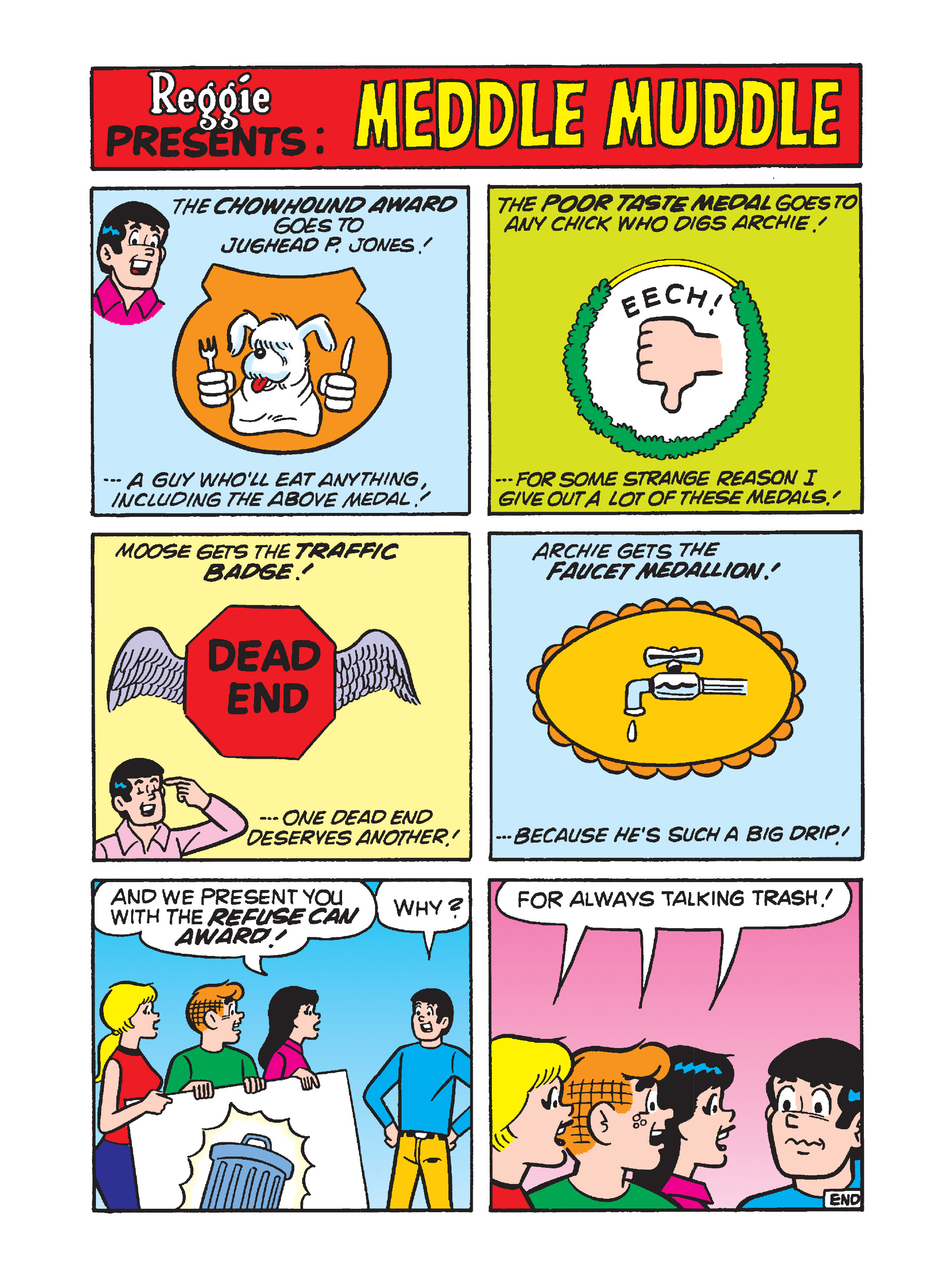 Read online Archie's Funhouse Double Digest comic -  Issue #6 - 126