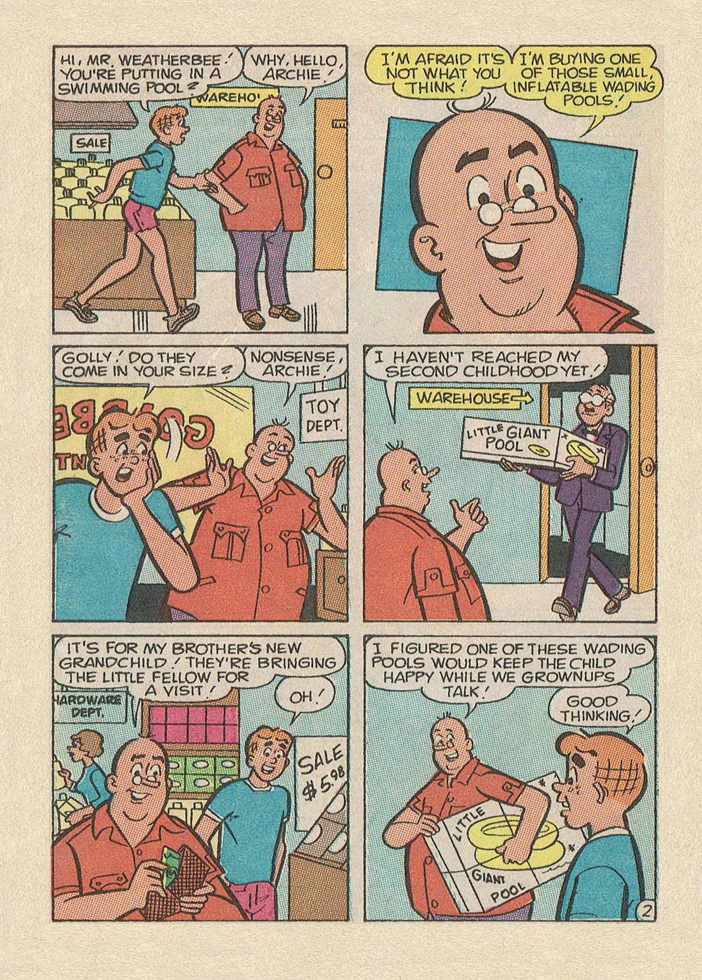 Read online Archie's Story & Game Digest Magazine comic -  Issue #16 - 126