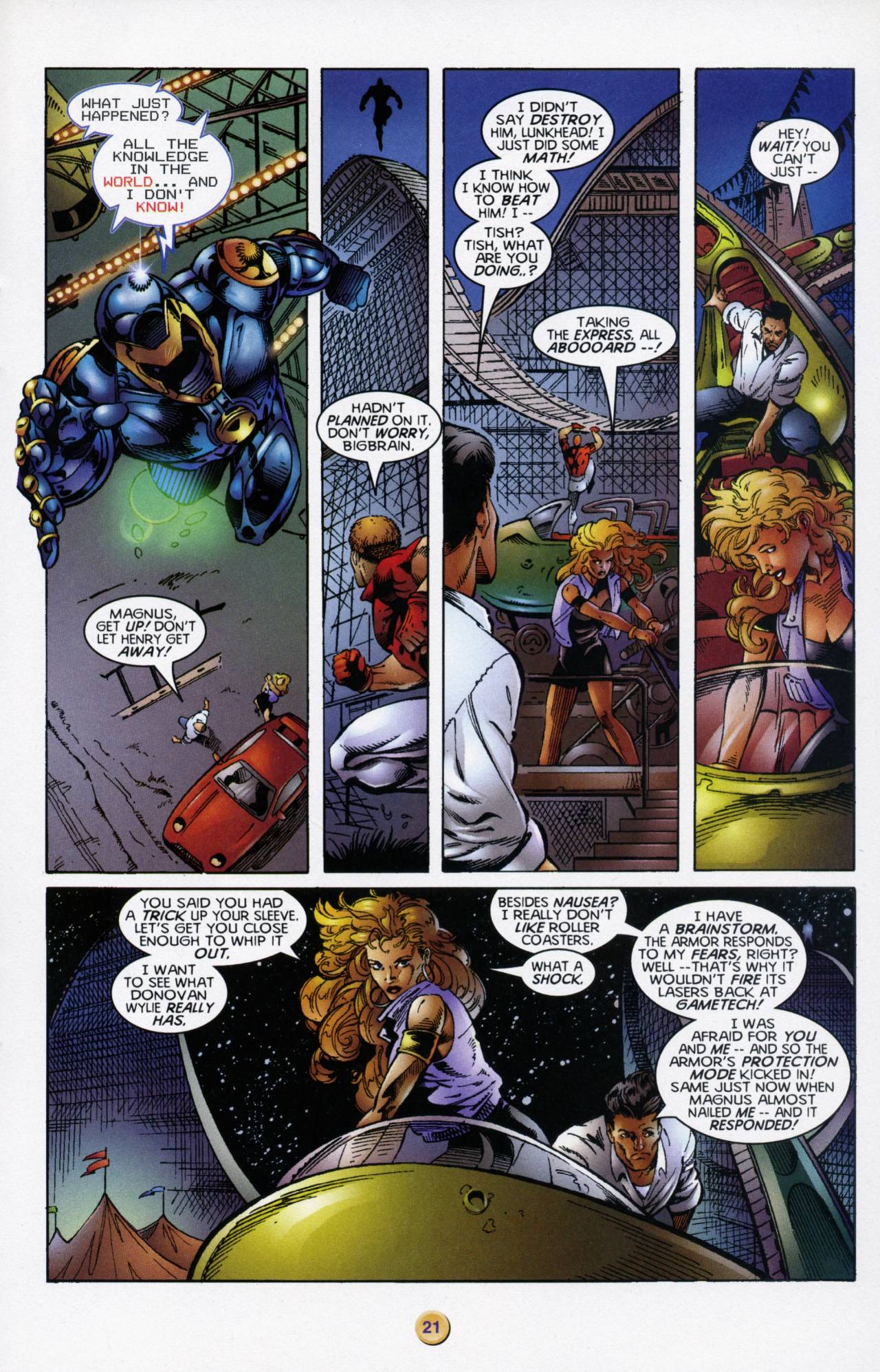 Read online X-O Manowar (1996) comic -  Issue #6 - 17