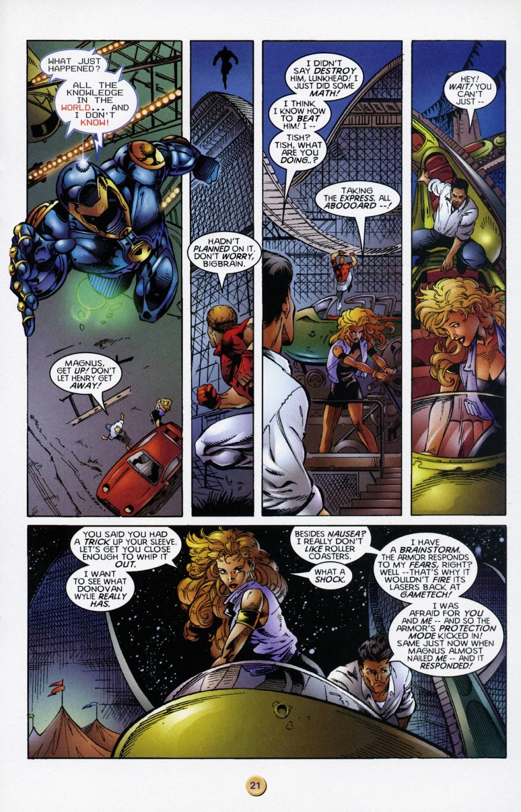 X-O Manowar (1996) issue 6 - Page 17