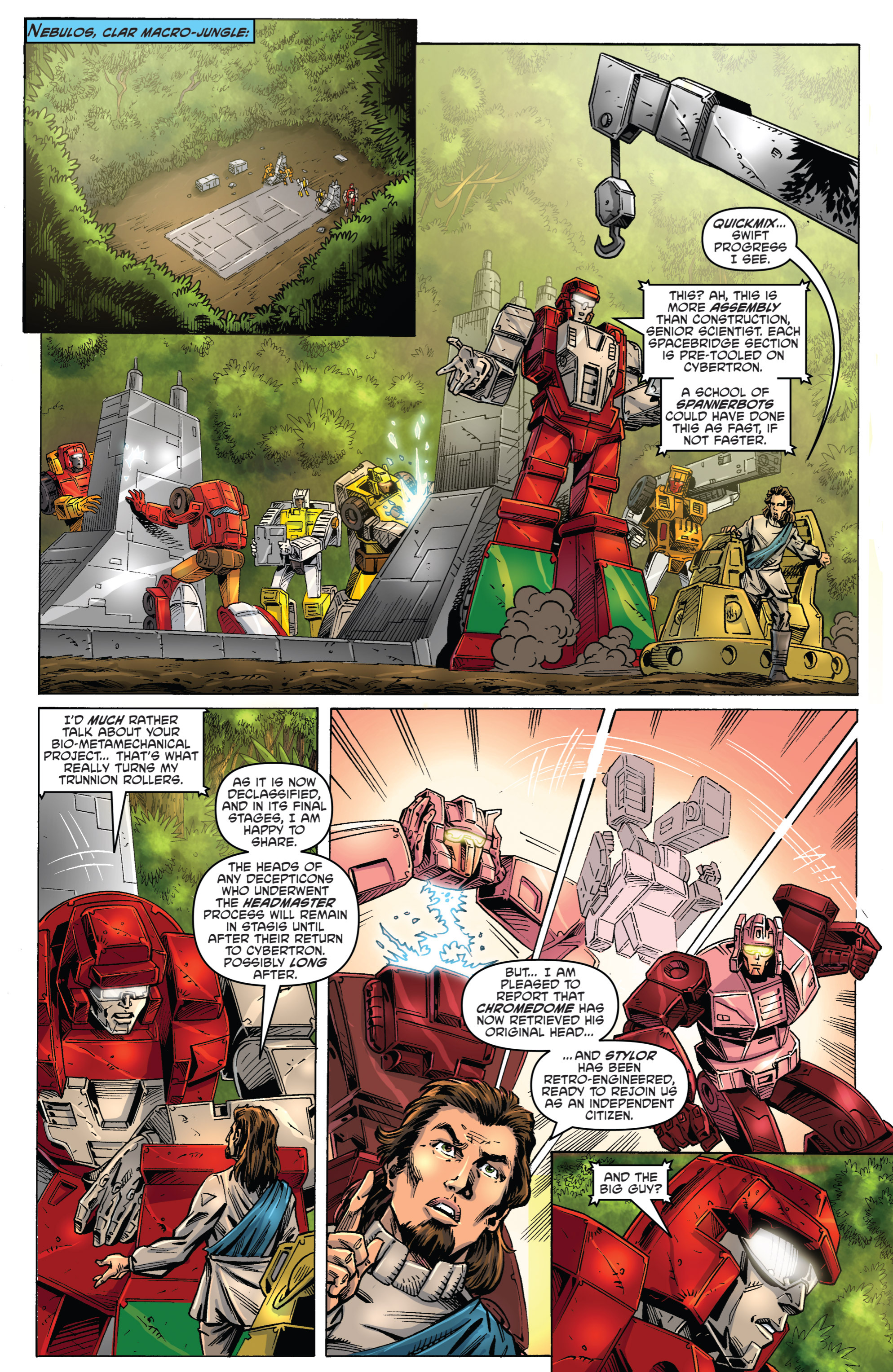 Read online The Transformers: Regeneration One comic -  Issue #96 - 21