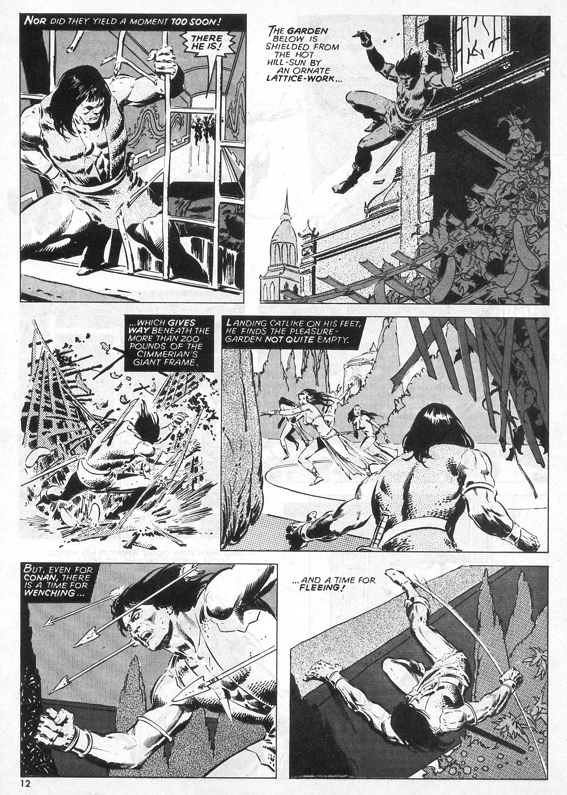 The Savage Sword Of Conan issue 32 - Page 12