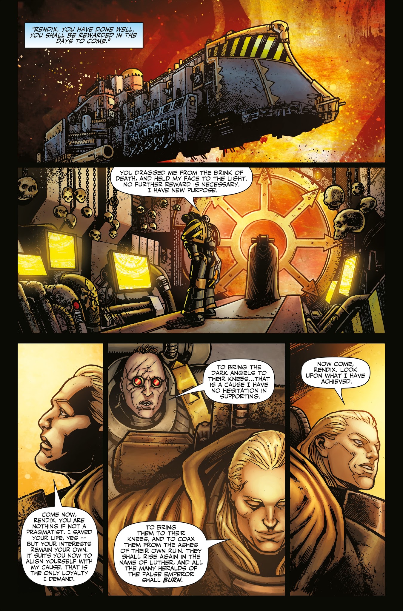 Read online Warhammer 40,000: Will of Iron comic -  Issue #10 - 7