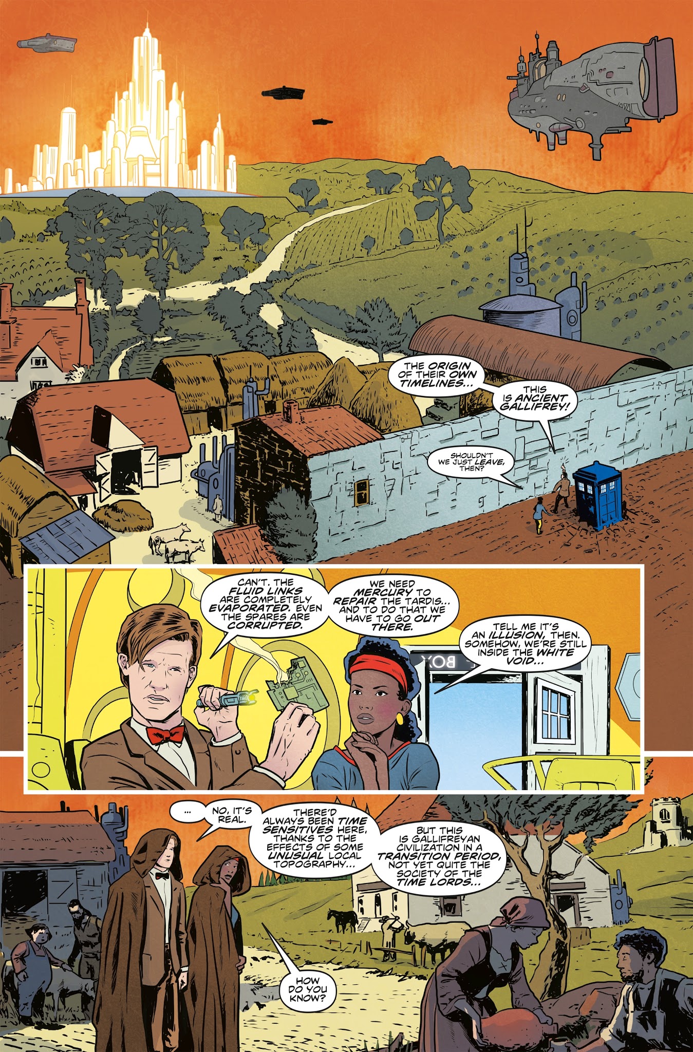Read online Doctor Who: The Eleventh Doctor Year Three comic -  Issue #10 - 7