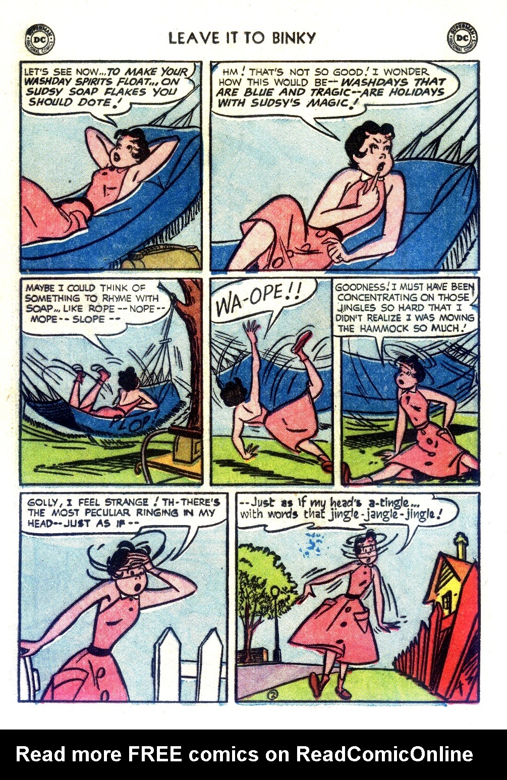 Read online Leave it to Binky comic -  Issue #41 - 20