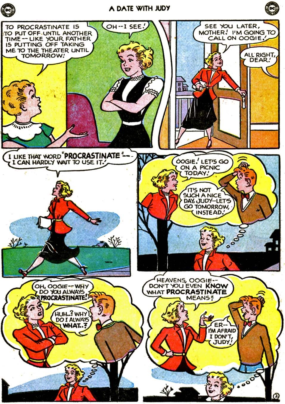 Read online A Date with Judy comic -  Issue #16 - 11