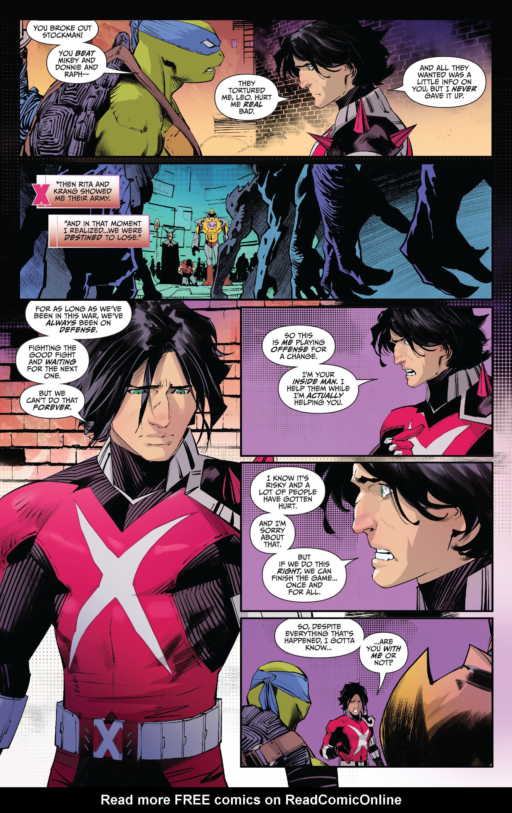 Read online Mighty Morphin Power Rangers/ Teenage Mutant Ninja Turtles II comic -  Issue #3 - 21