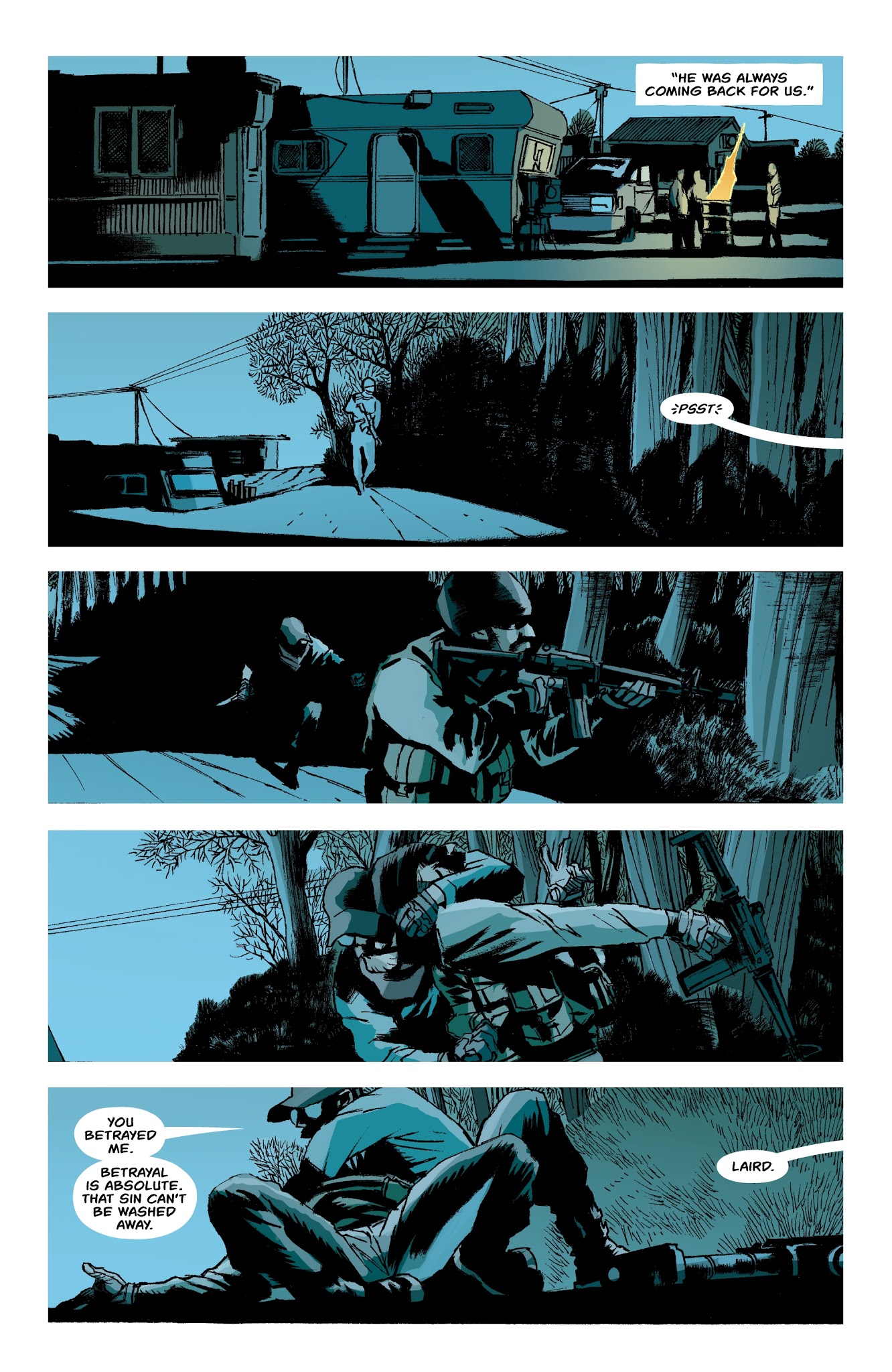 Read online Briggs Land: Lone Wolves comic -  Issue #5 - 17