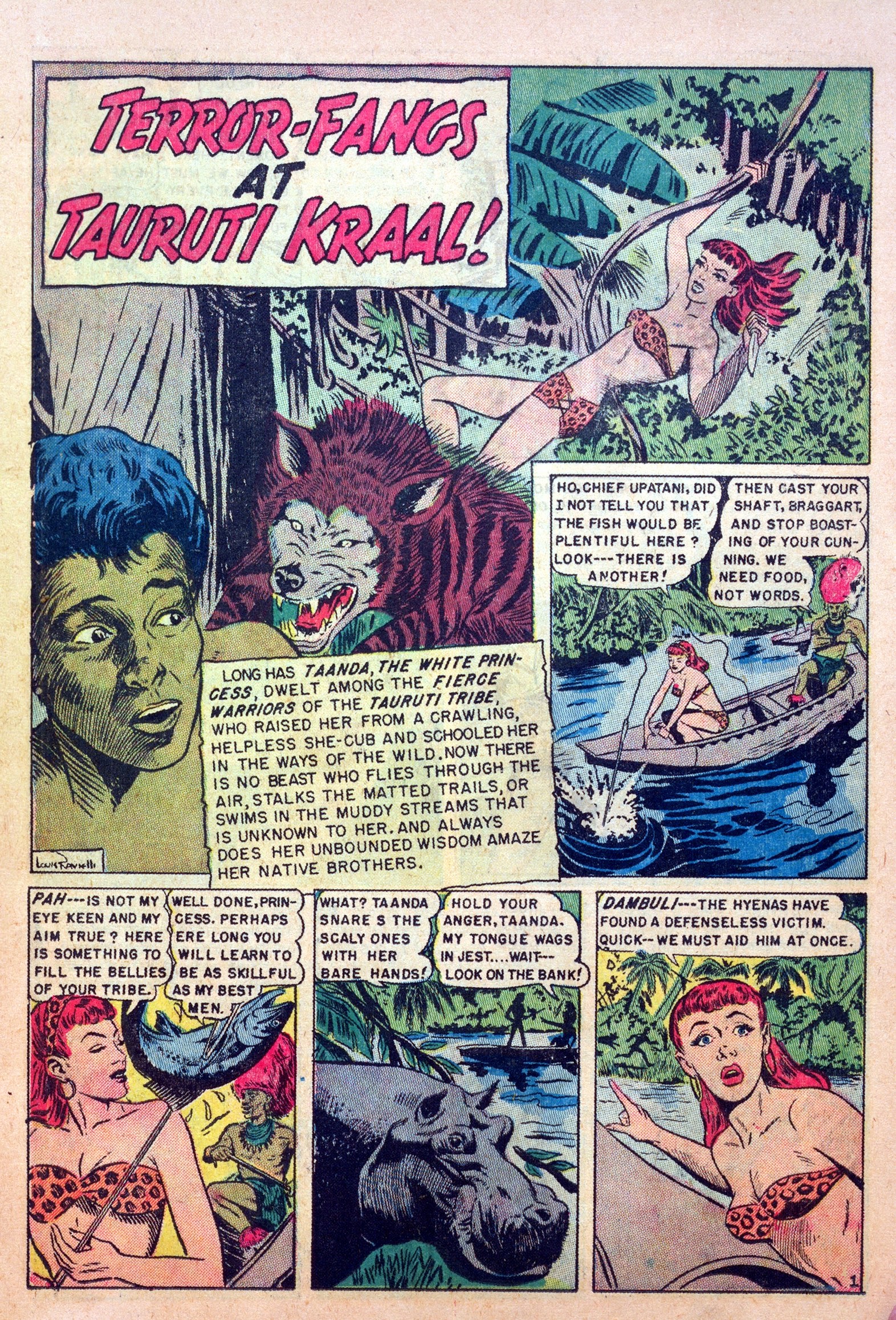 Read online Taanda White Princess of the Jungle comic -  Issue #1 - 11