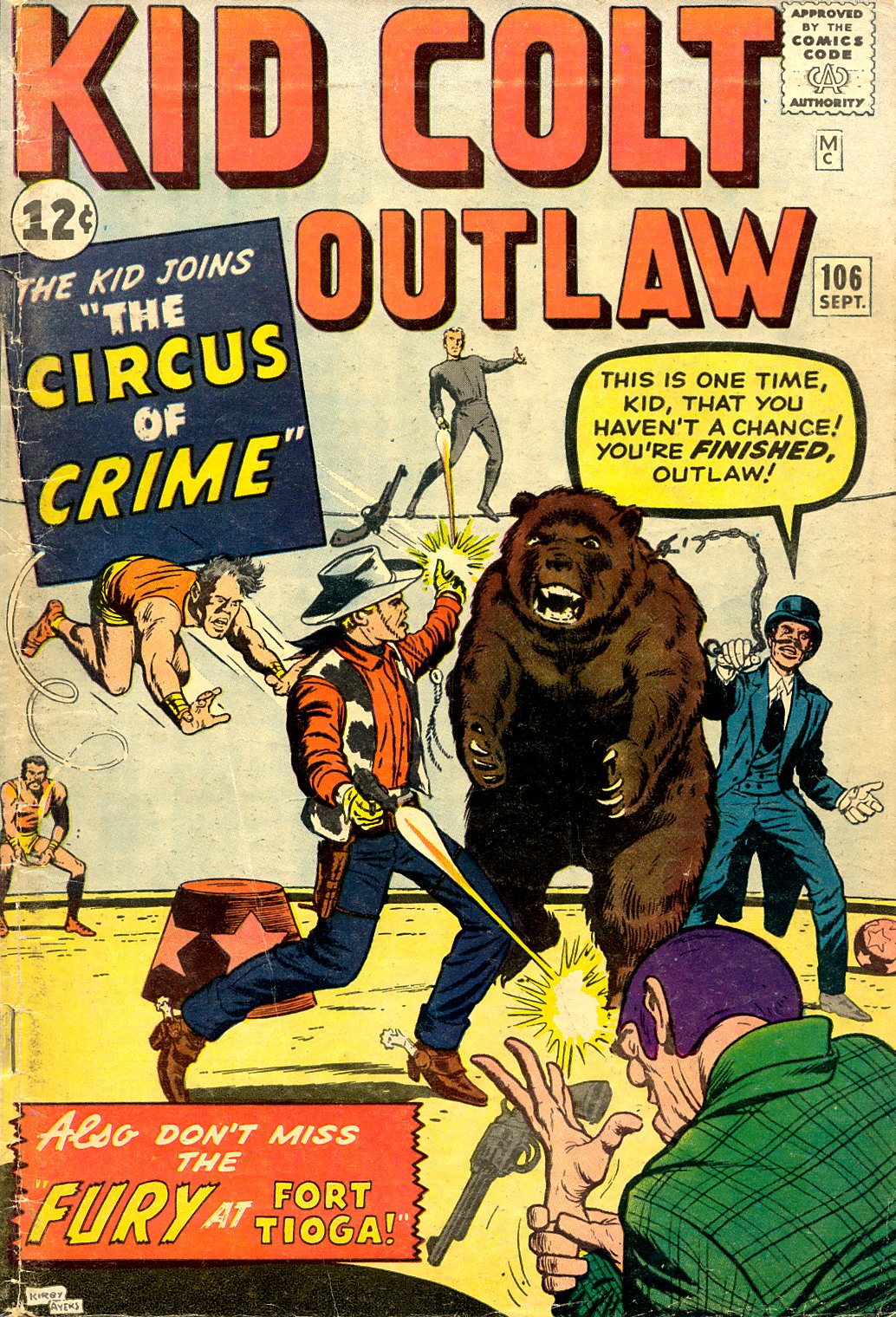Read online Kid Colt Outlaw comic -  Issue #106 - 1