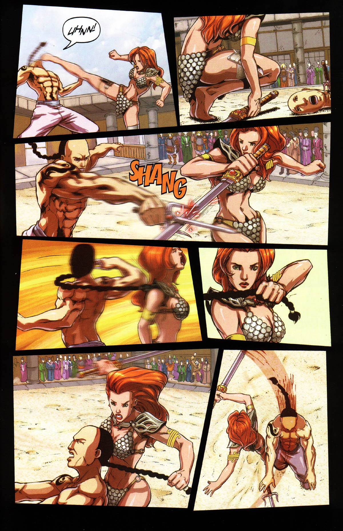 Read online Red Sonja: Sonja Goes East comic -  Issue # Full - 33