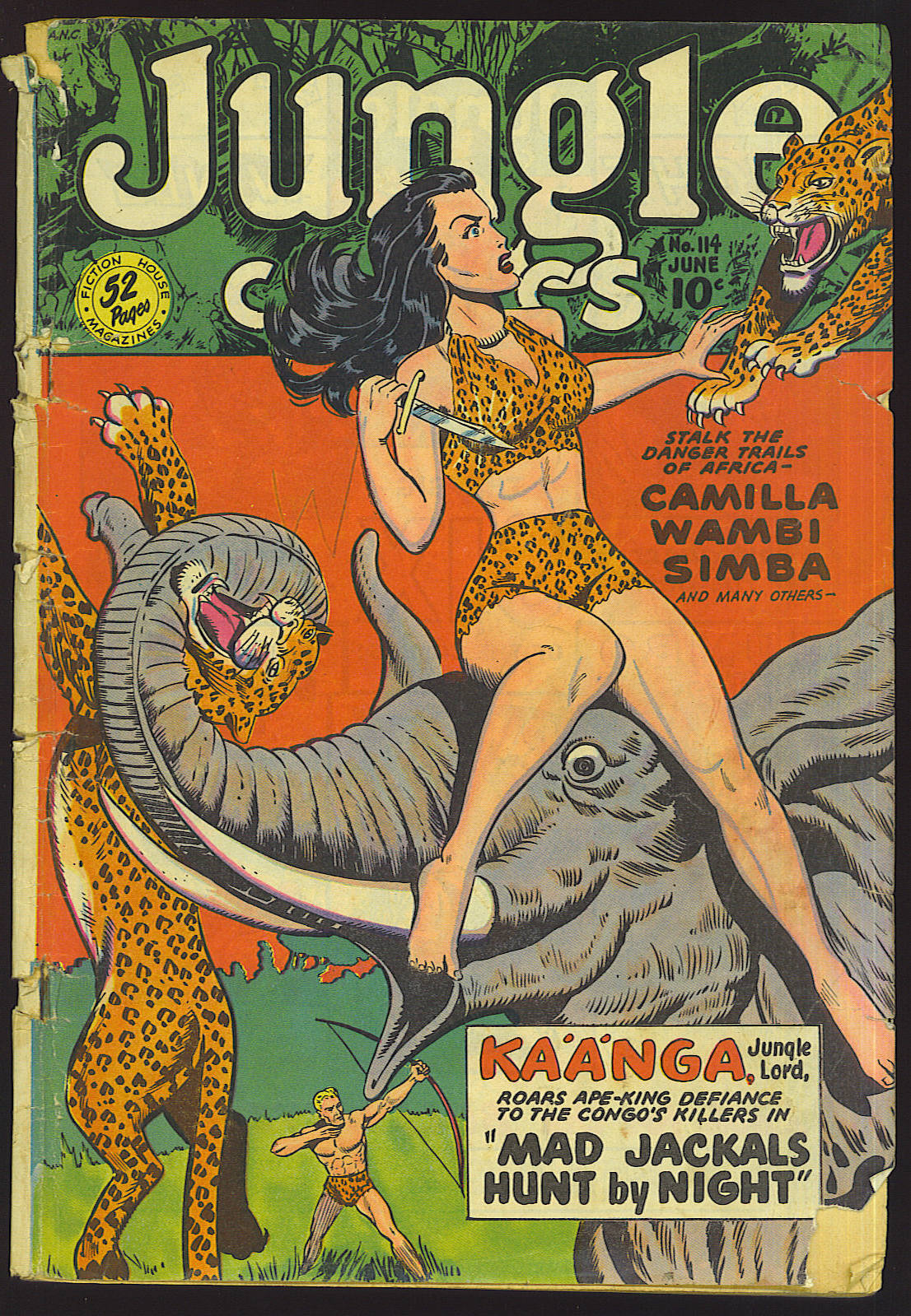 Read online Jungle Comics comic -  Issue #114 - 1