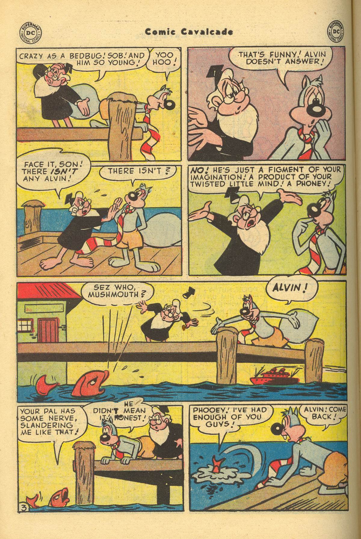 Read online Comic Cavalcade comic -  Issue #52 - 18