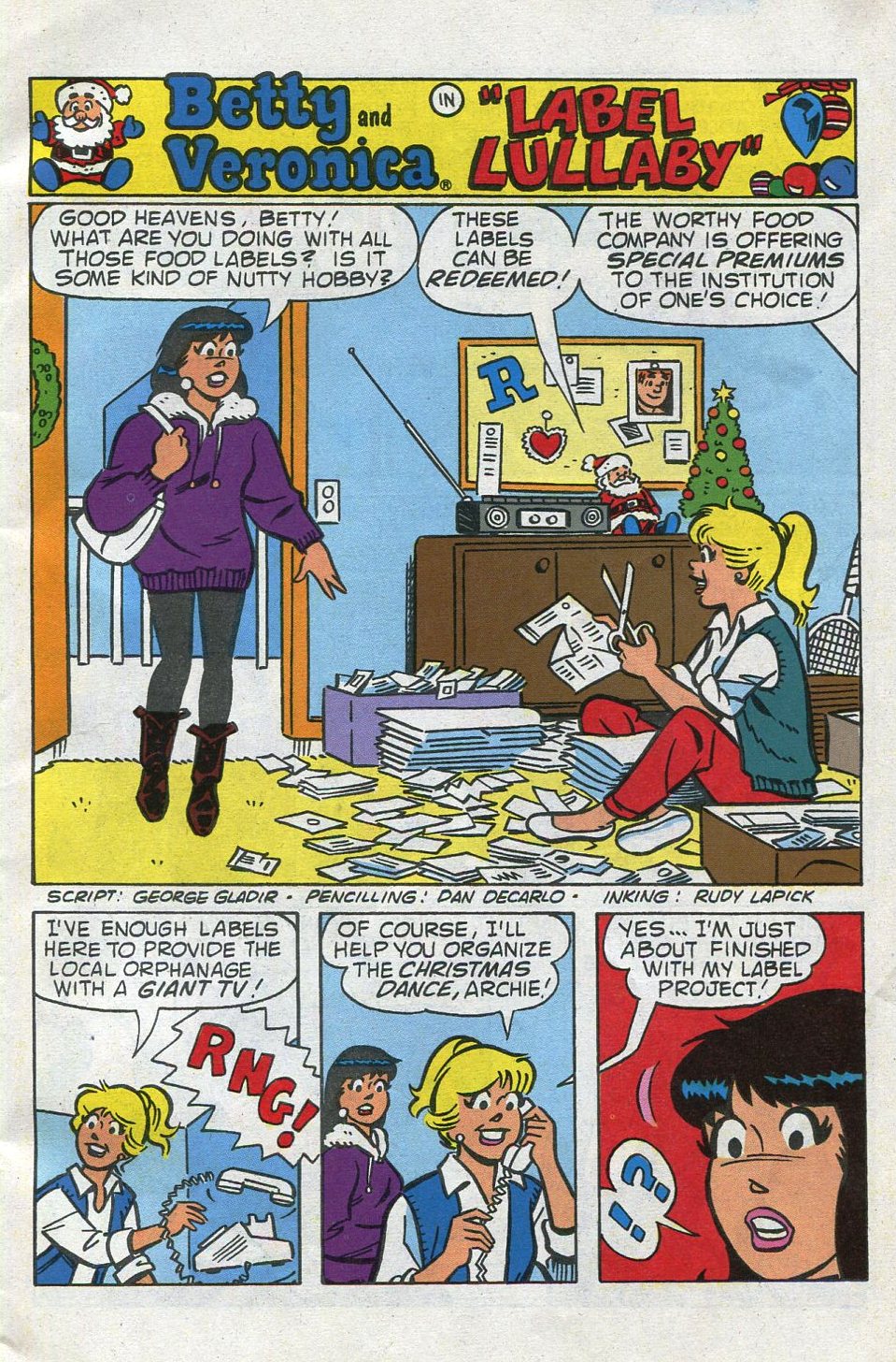 Read online Archie's Christmas Stocking comic -  Issue #2 - 17