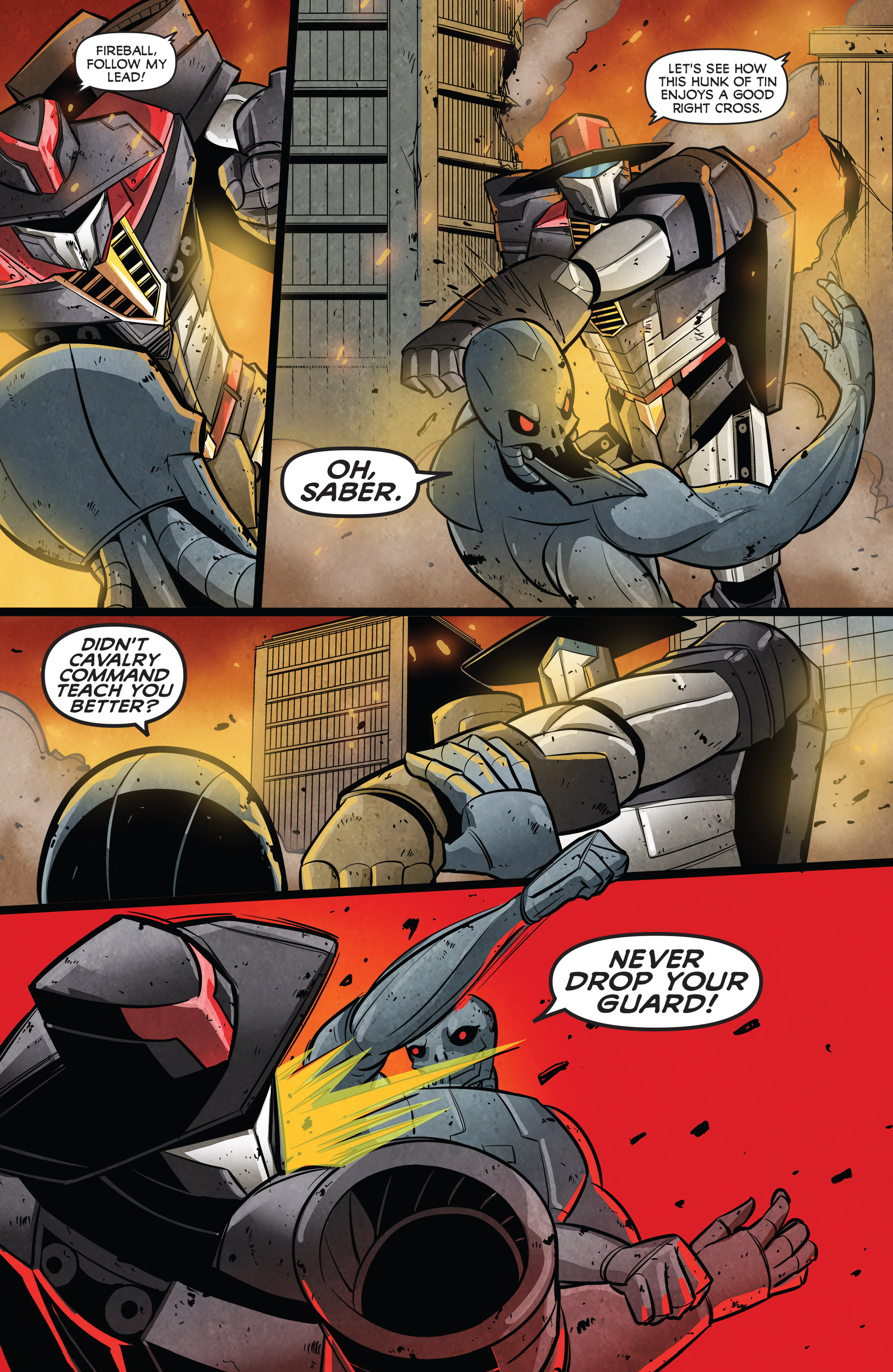 Read online Saber Rider and the Star Sheriffs comic -  Issue #4 - 17