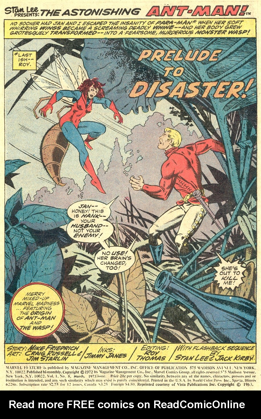 Read online Marvel Feature (1971) comic -  Issue #8 - 2