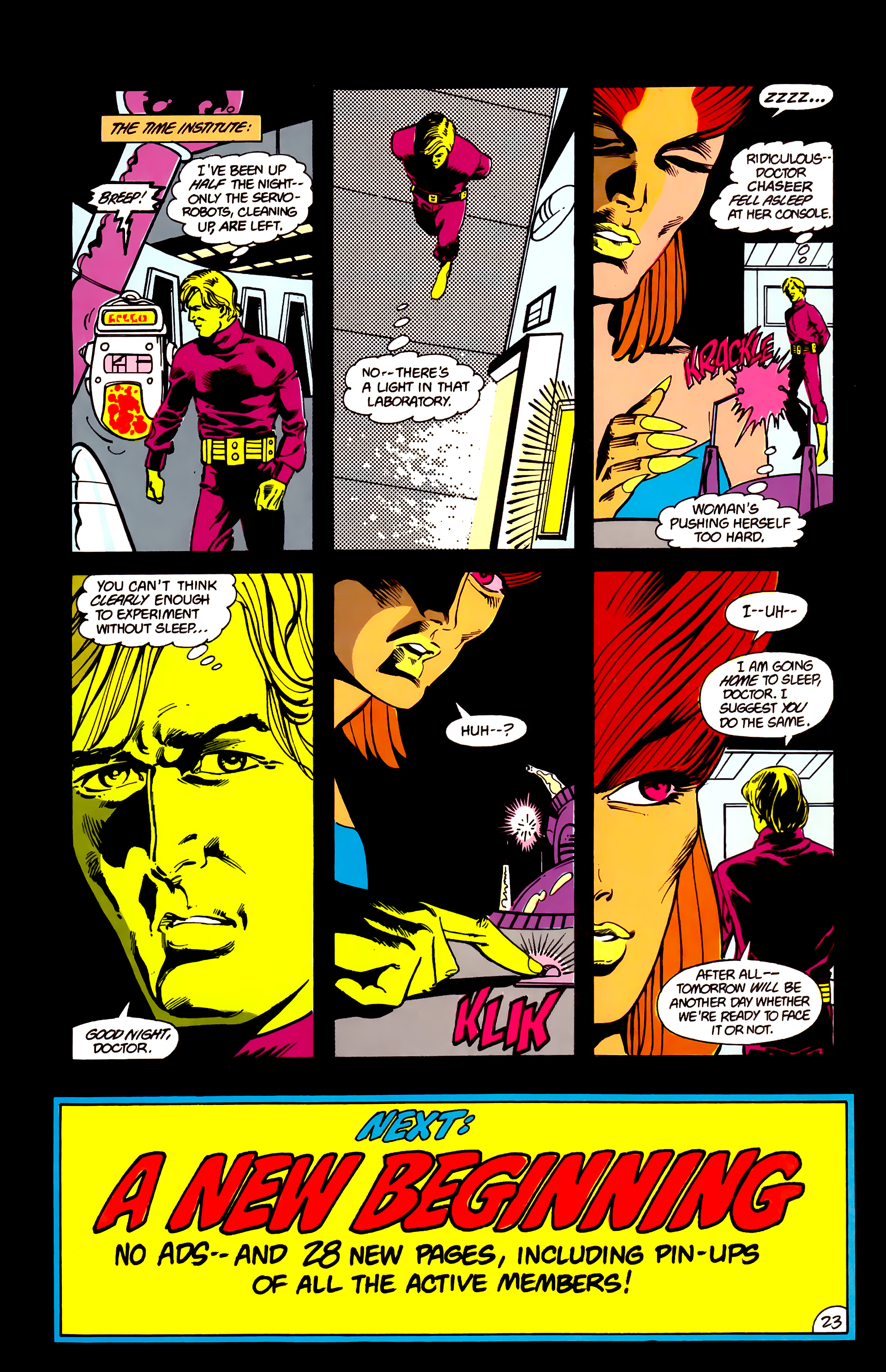 Read online Legion of Super-Heroes (1984) comic -  Issue #16 - 25