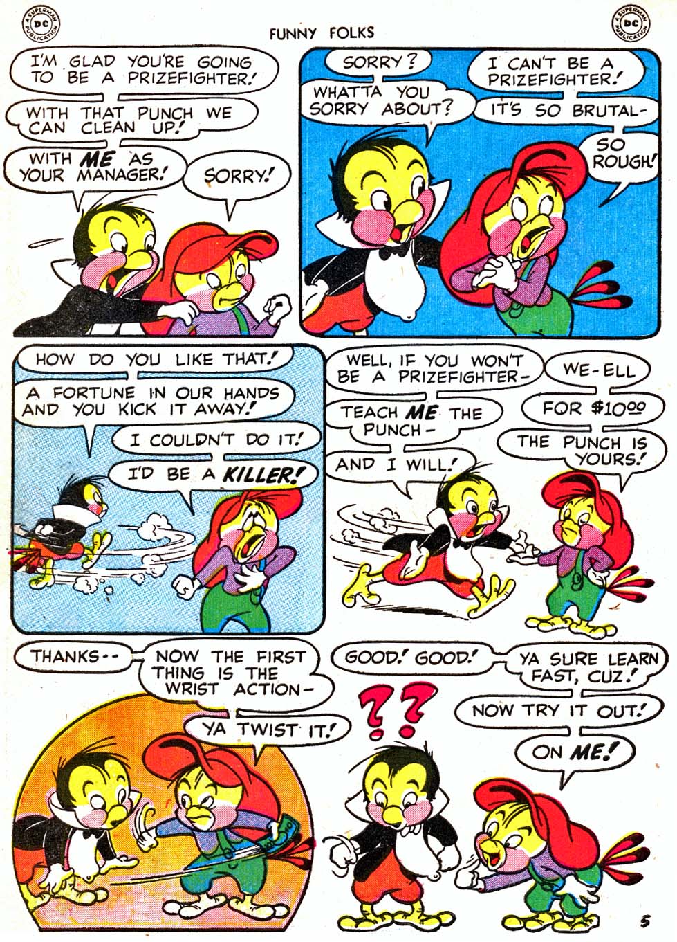 Read online Funny Folks comic -  Issue #9 - 14